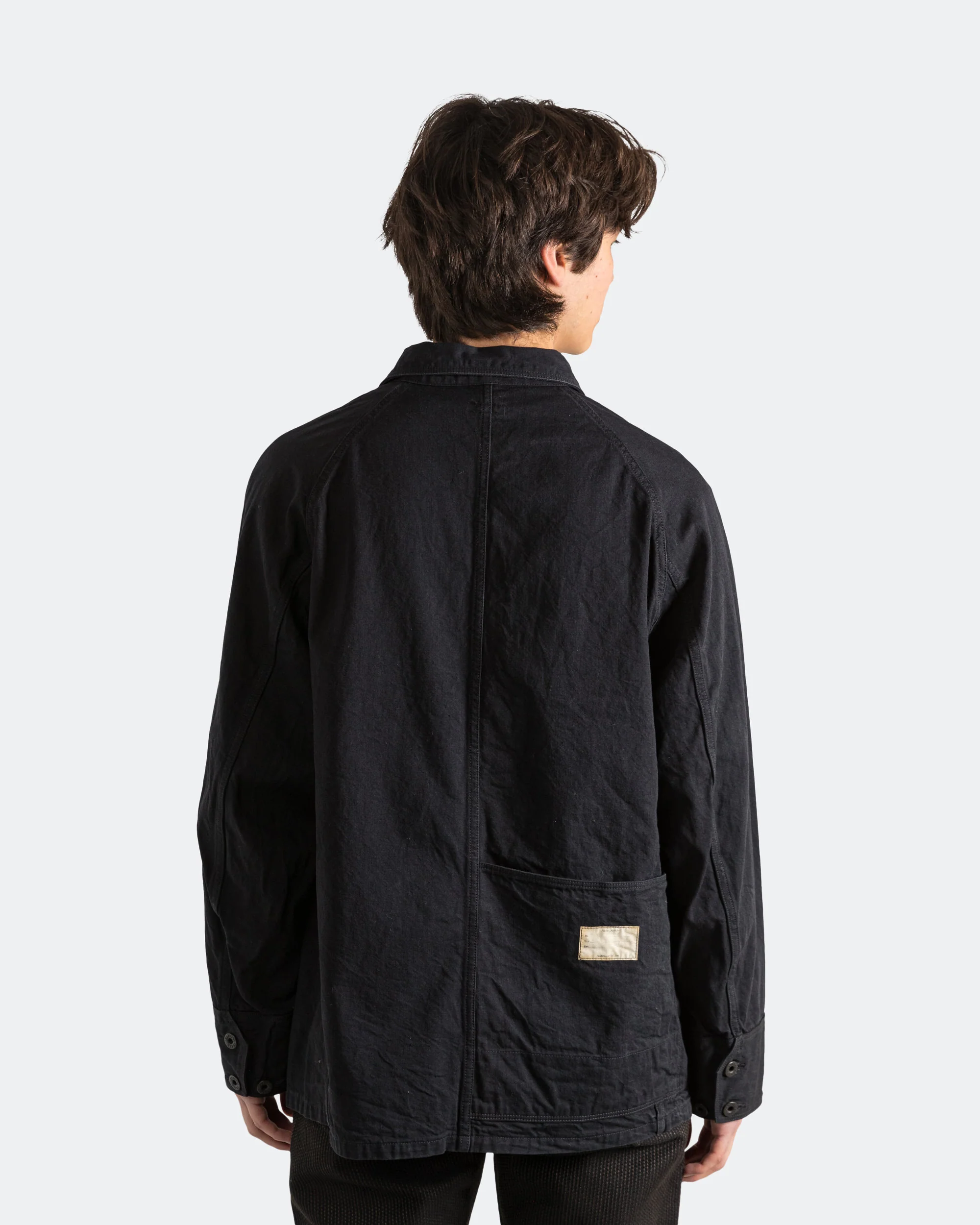 10oz BLKxBLK Denim CACTUS Coverall - Black - Image 3