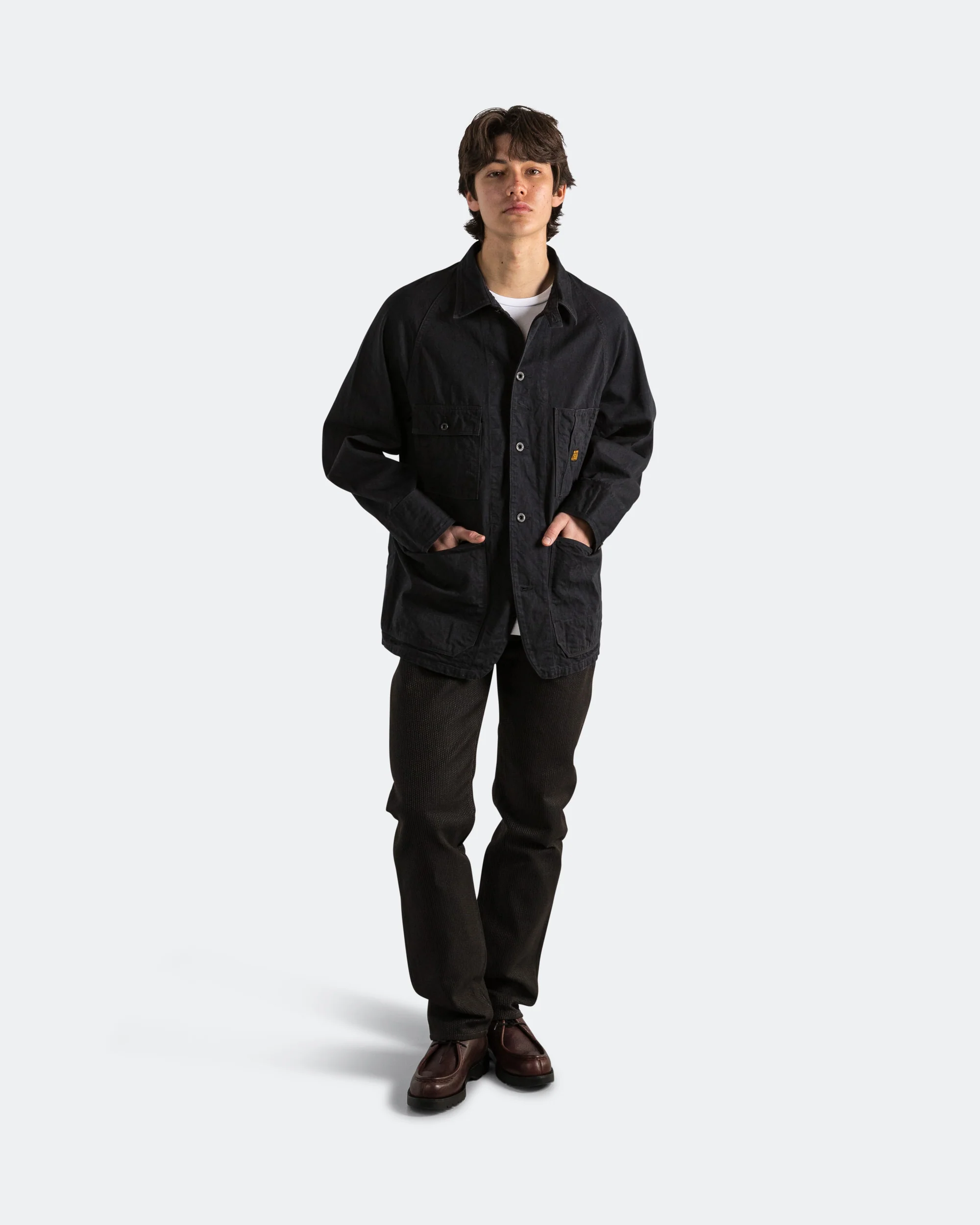 10oz BLKxBLK Denim CACTUS Coverall - Black - Image 6