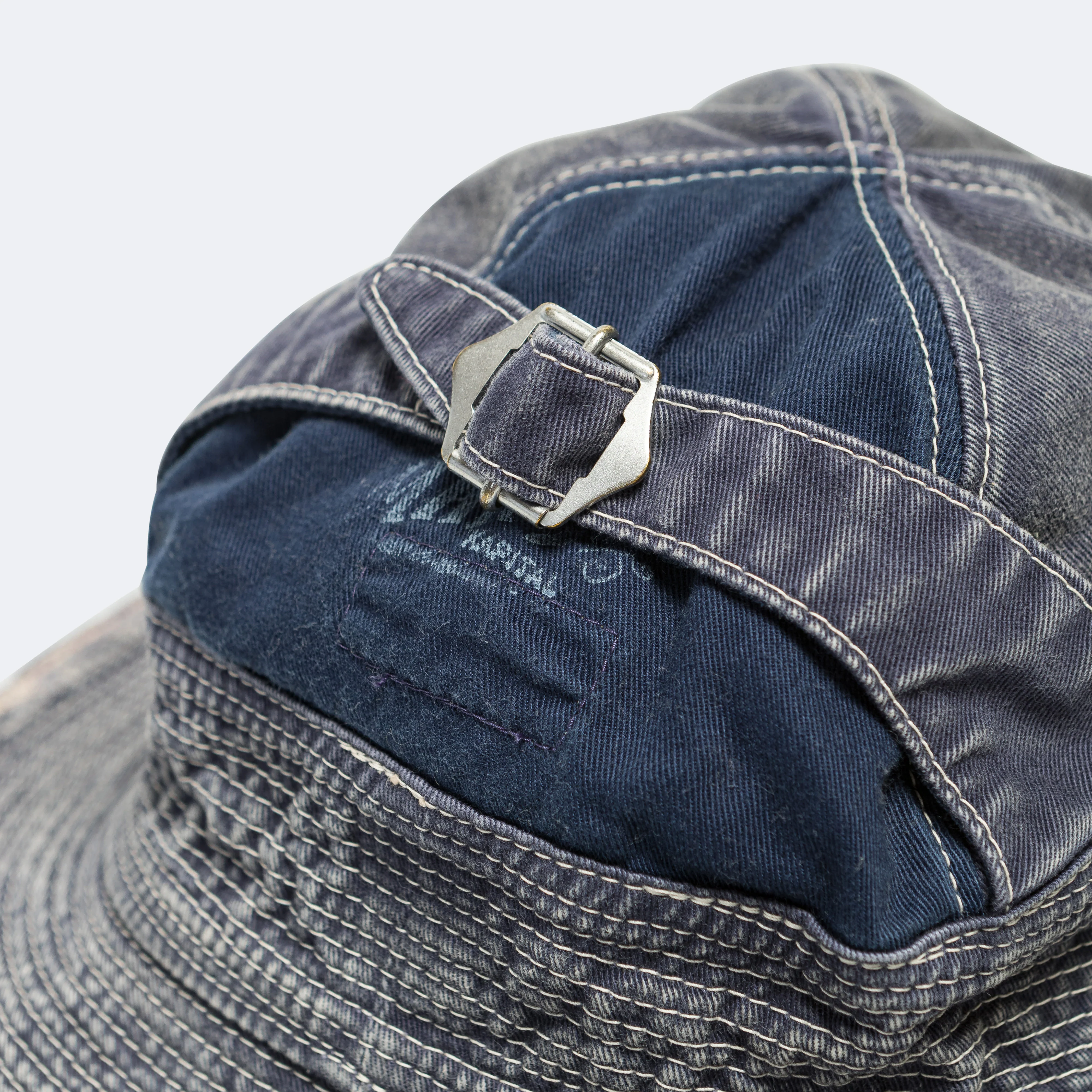 11.5oz THE OLD MAN AND THE SEA Hat (SOFT CRASH REMAKE) - Navy - Image 4