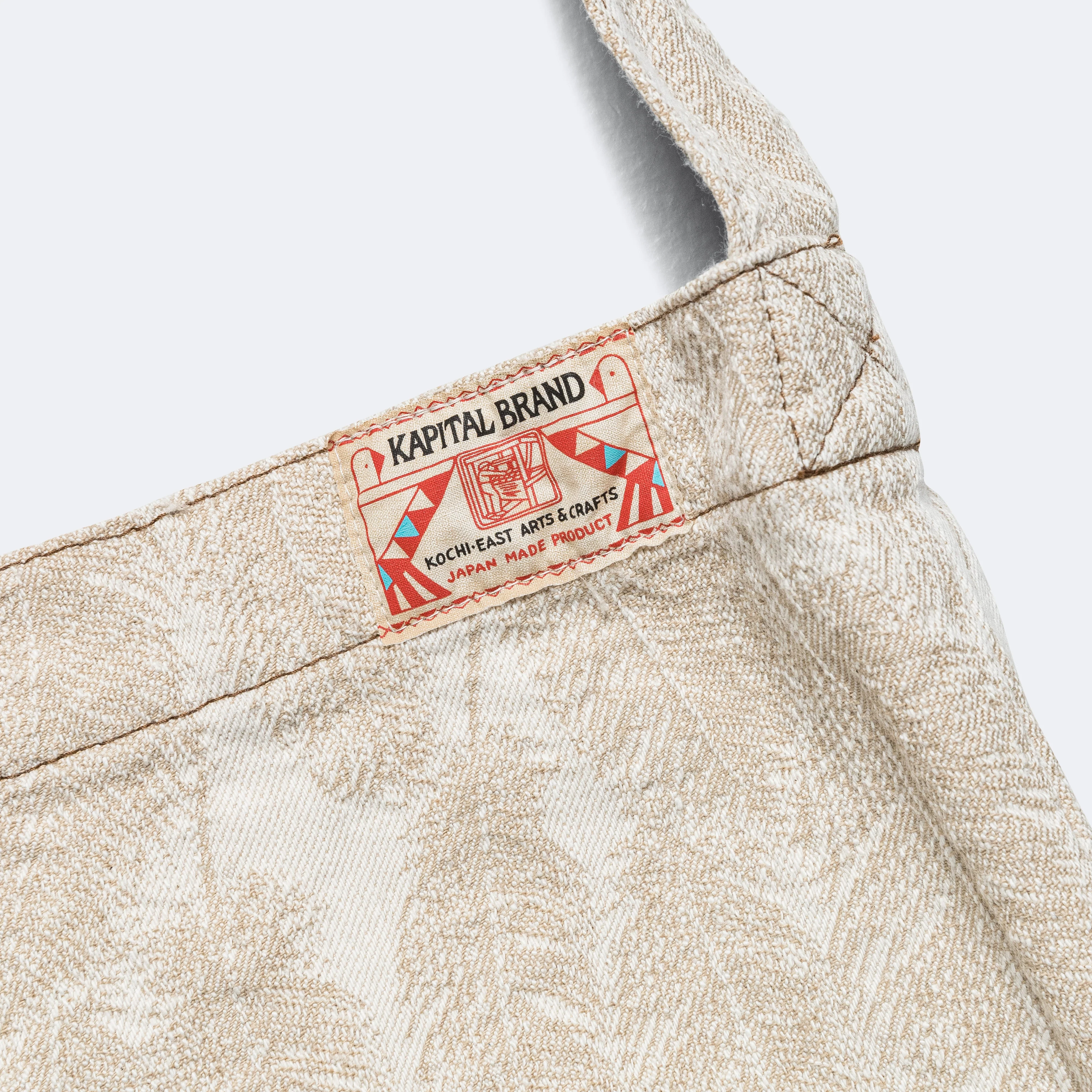 12oz MAGPIE Denim MEDICINE Bag(L) - Ecru - Image 3