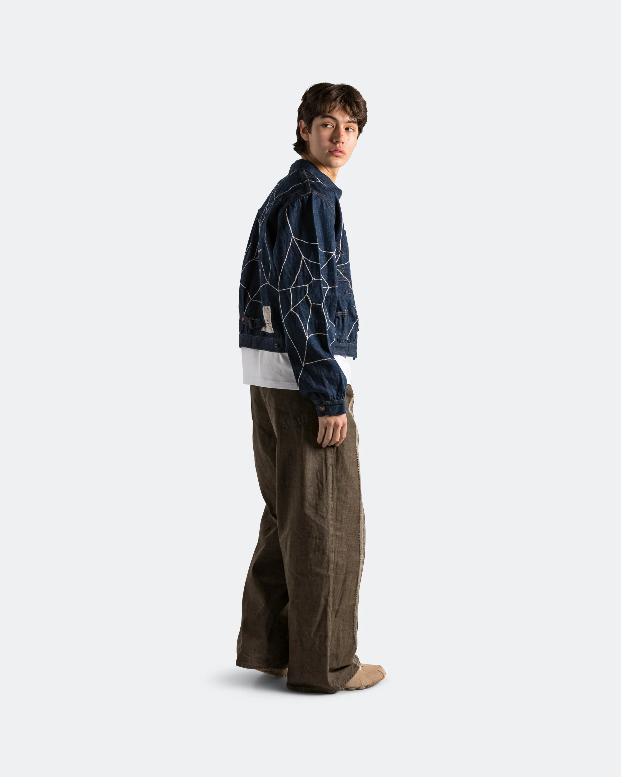 13oz Denim STD Thunderbird Blouson (KOUNTRY DREAM CATCH Remake) - Indigo - Image 3
