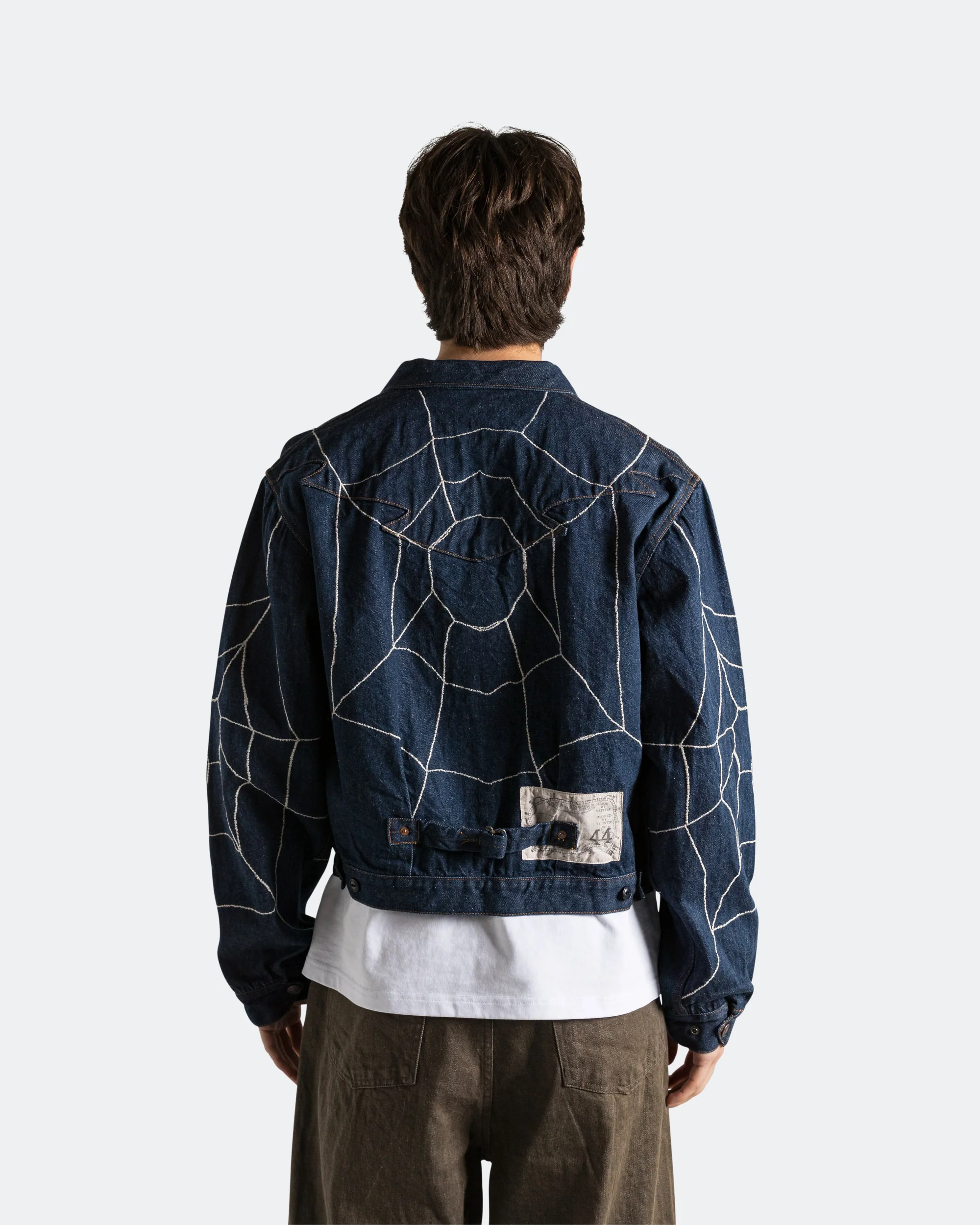 13oz Denim STD Thunderbird Blouson (KOUNTRY DREAM CATCH Remake) - Indigo - Image 4