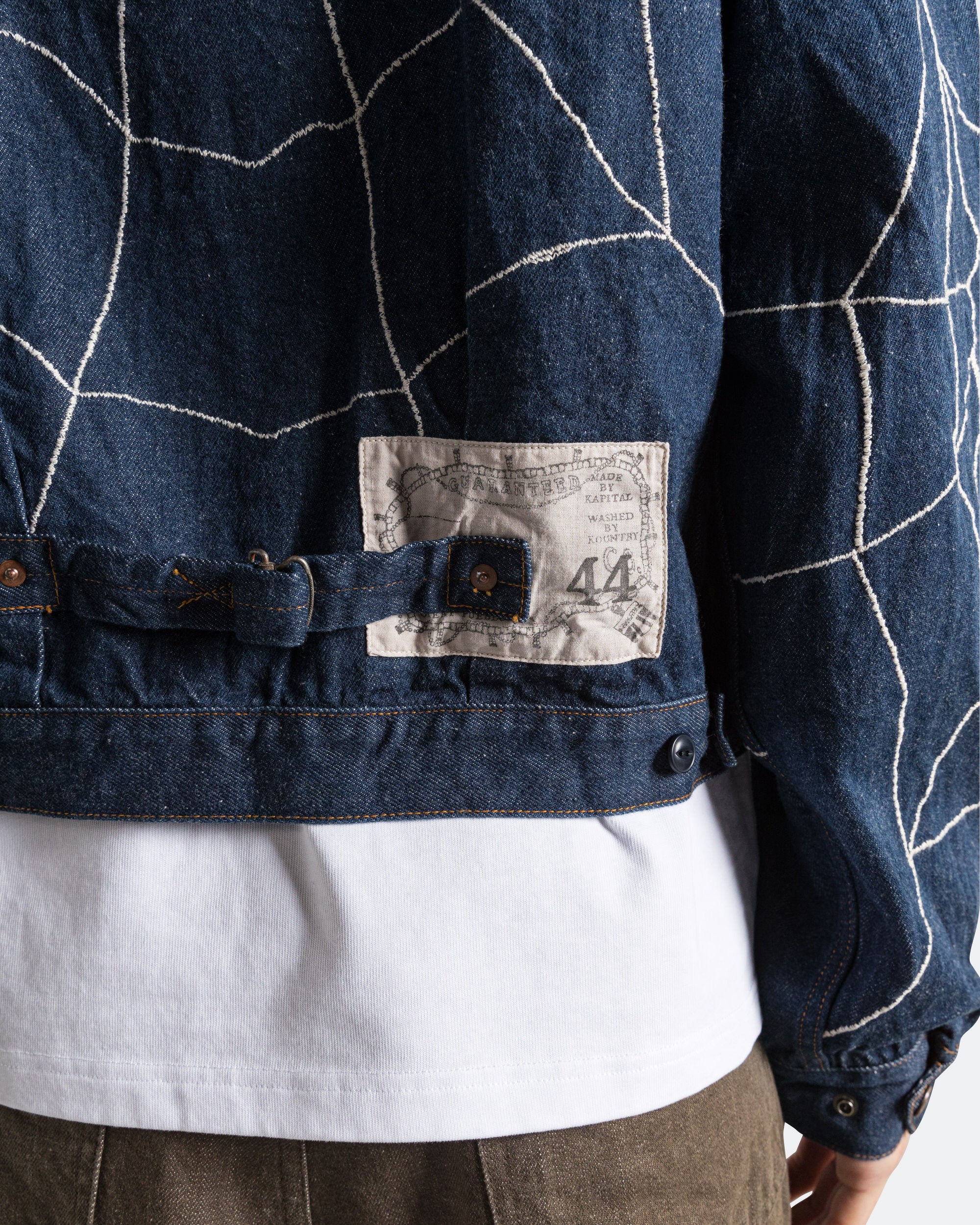 13oz Denim STD Thunderbird Blouson (KOUNTRY DREAM CATCH Remake) - Indigo - Image 5