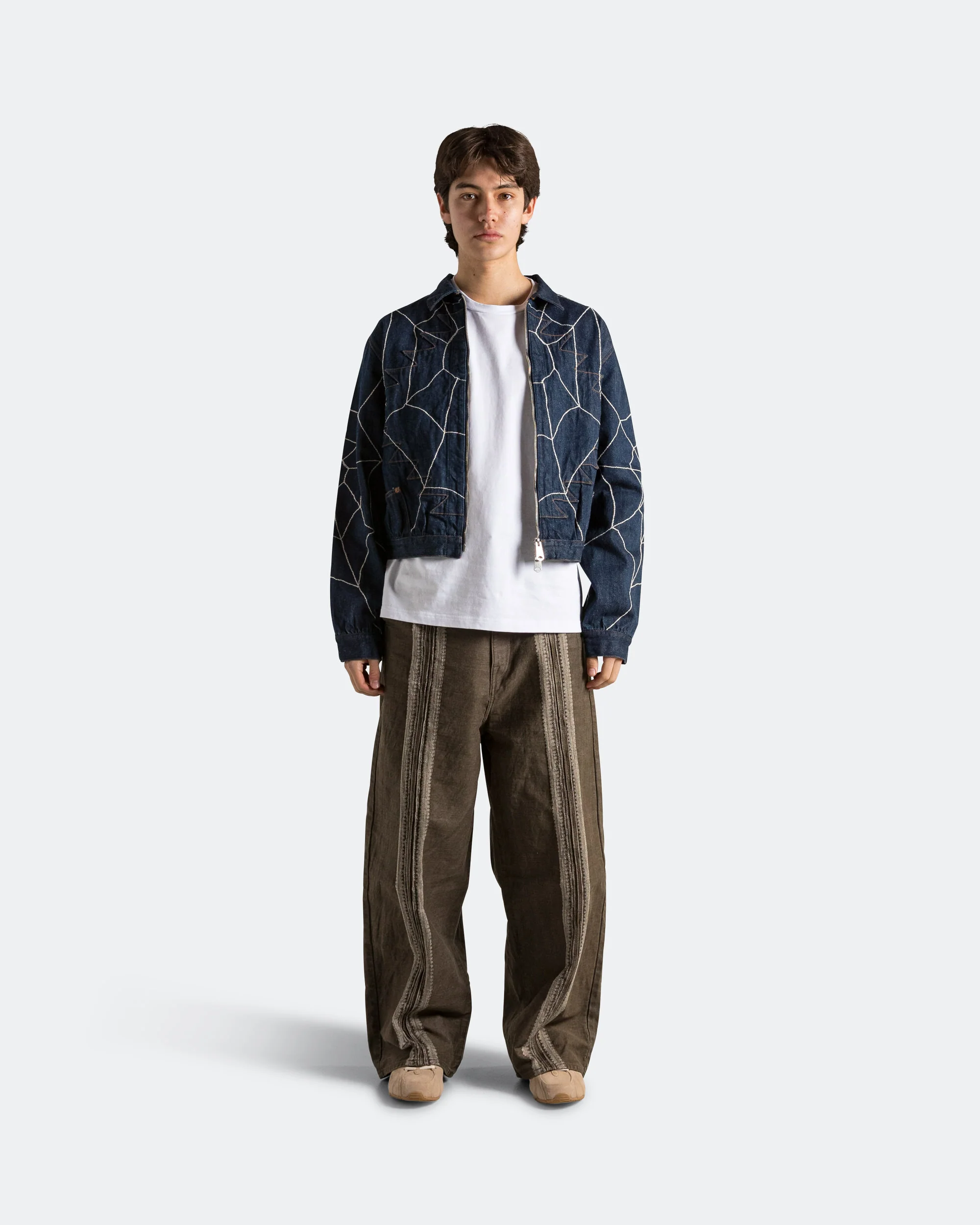 13oz Denim STD Thunderbird Blouson (KOUNTRY DREAM CATCH Remake) - Indigo - Image 7