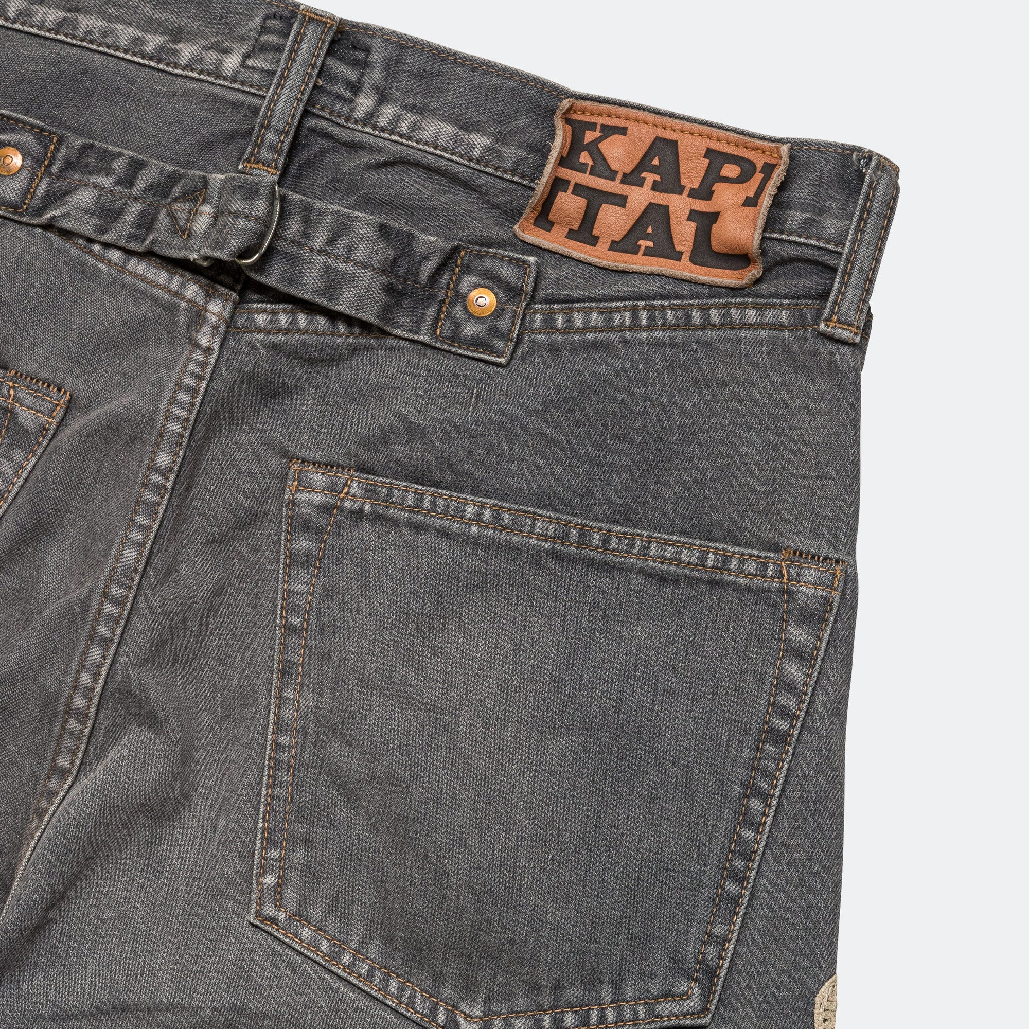 14oz Black Denim MEXICAN TUXEDO 5P OKAGILLY - PRO - Image 7
