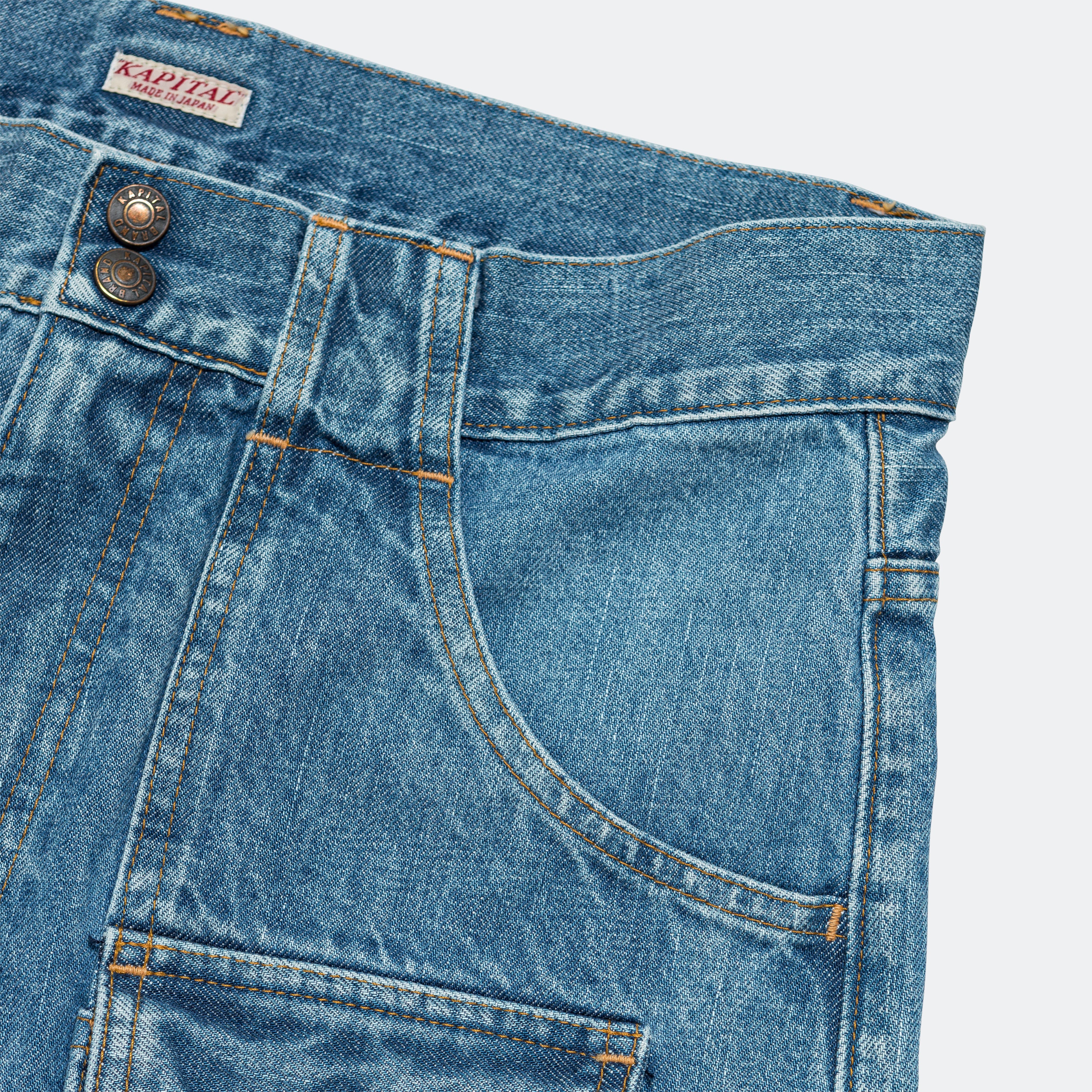 14oz Denim BUSH Flare Pants (CACTUS Embroidery) - Pro - Image 3