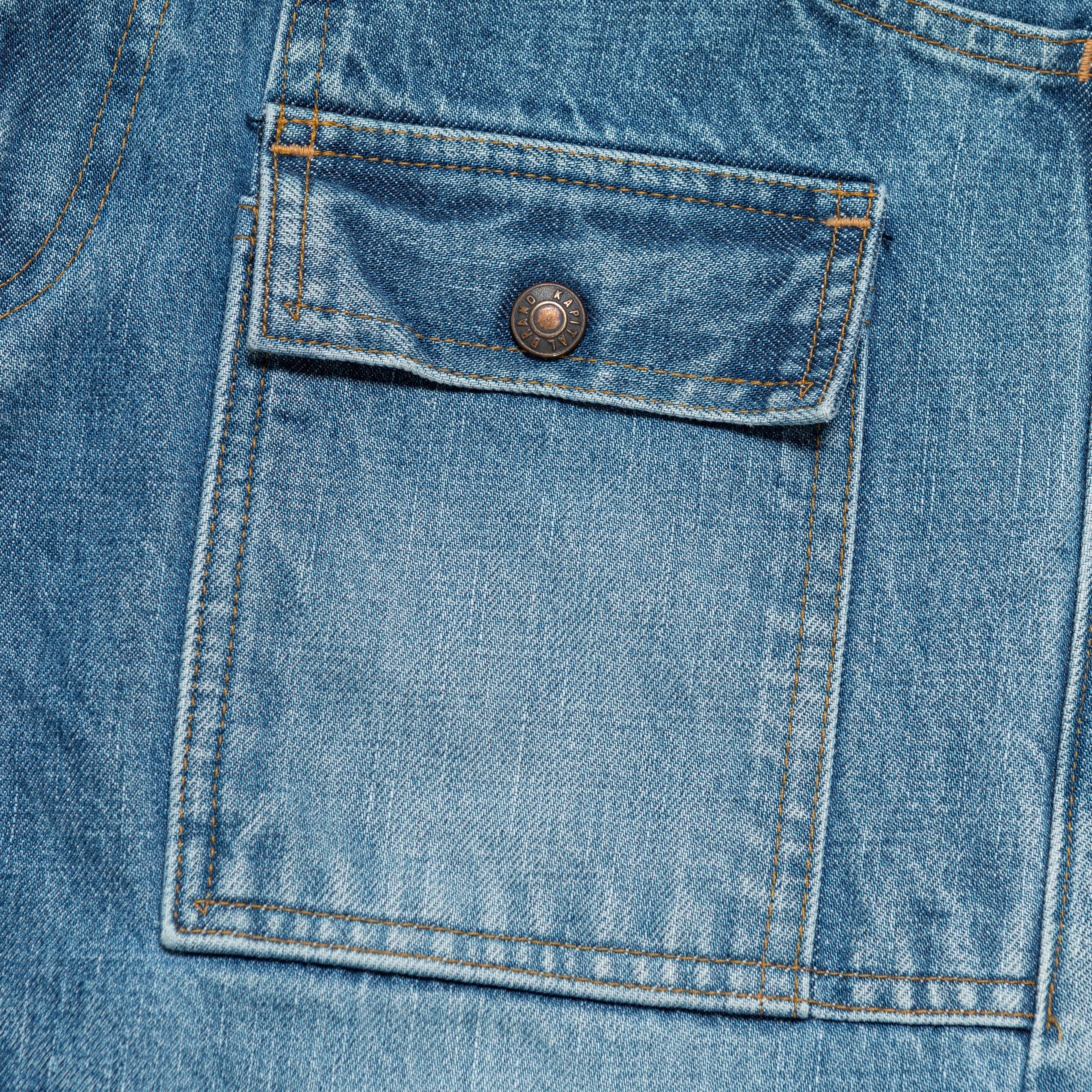 14oz Denim BUSH Flare Pants (CACTUS Embroidery) - Pro - Image 4