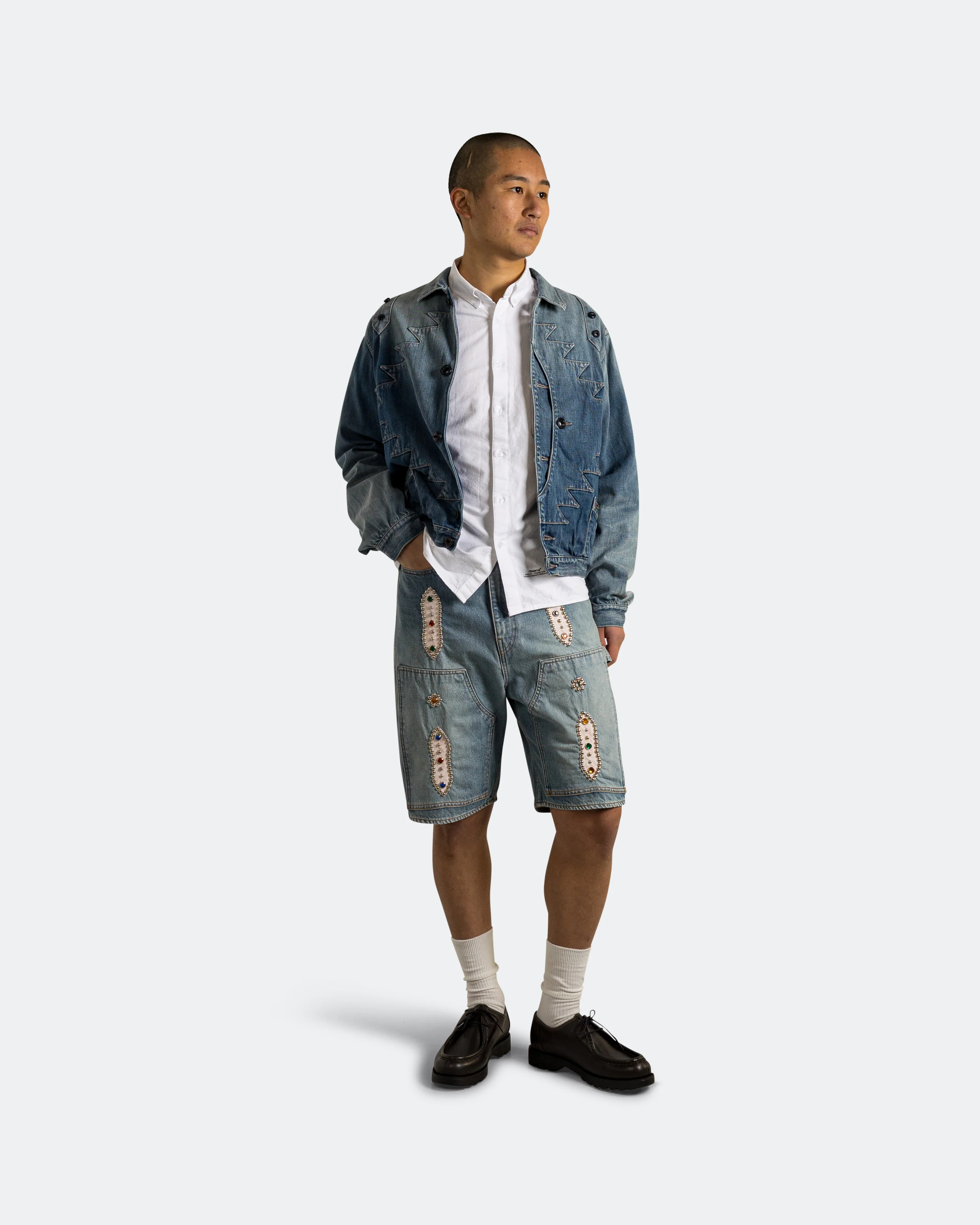 14oz Denim Shorts (STUDS Remake) - PRO - Image 6