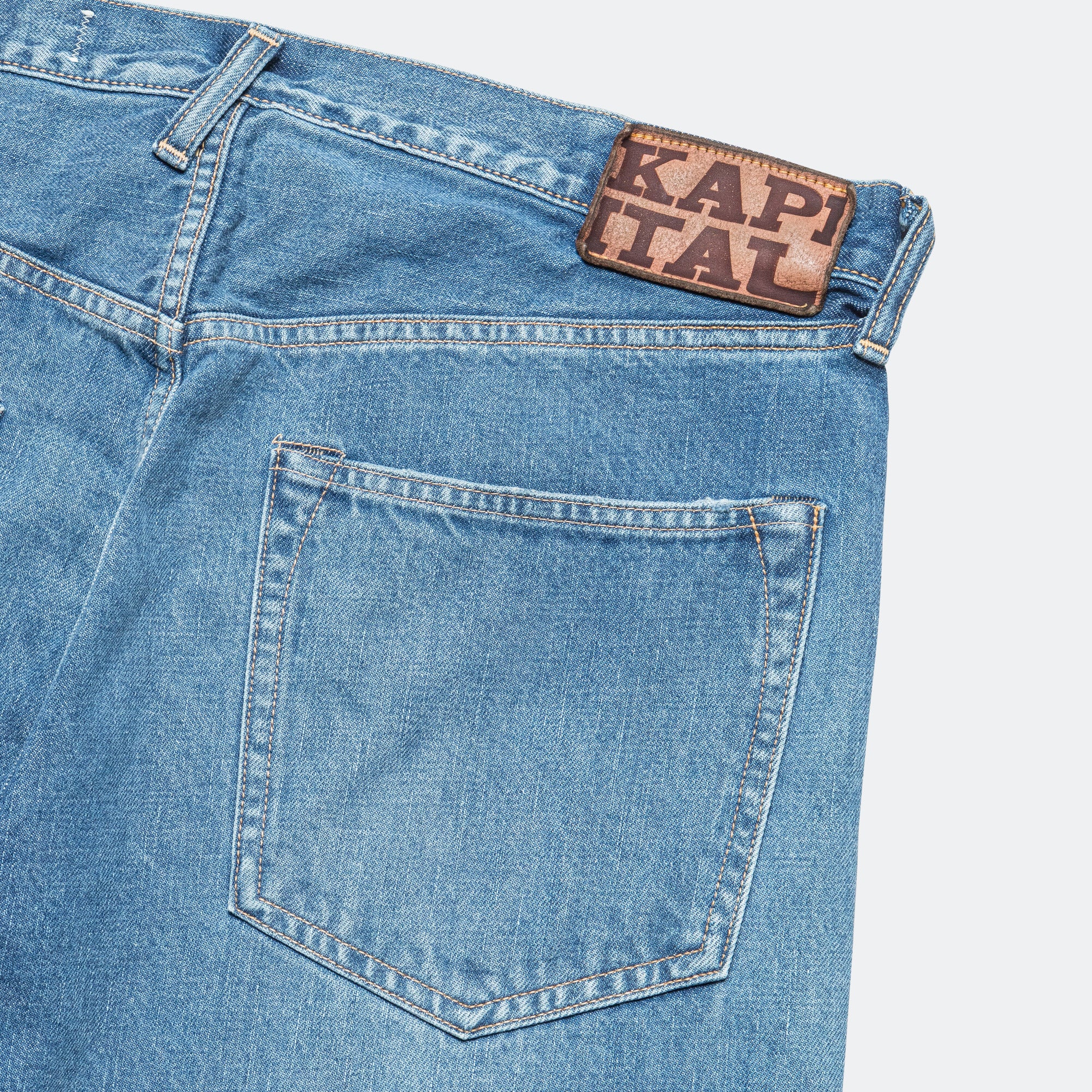 14oz Denim TH Straight - Midtone - Image 5
