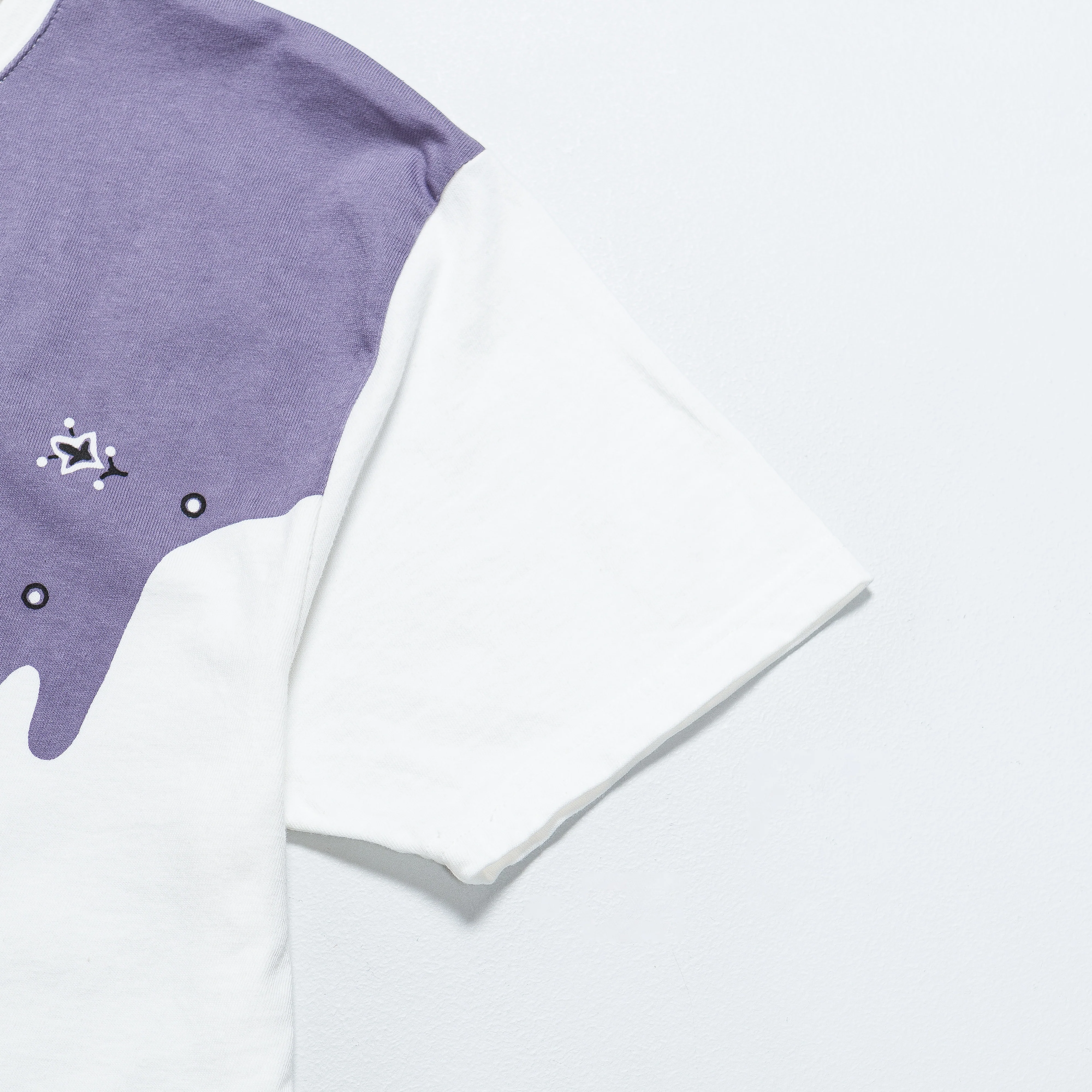 20/-Jersey Crew T (TOROTORO BANDANA) - Aubergine - Image 3