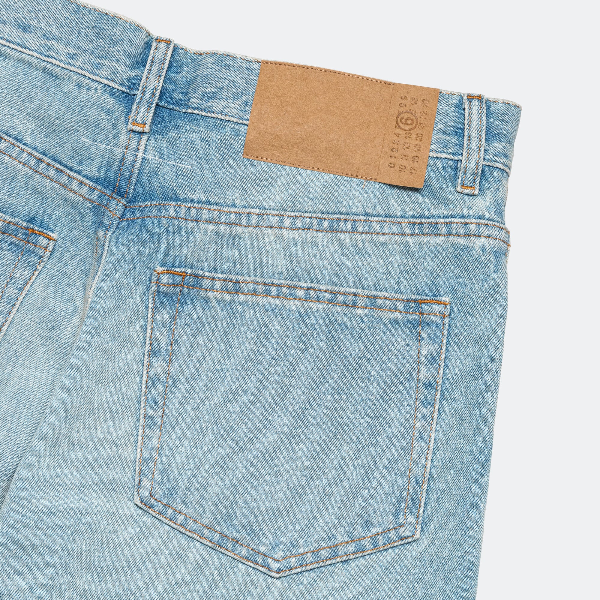 5 Pocket Denim Trousers - Light Blue - Image 6