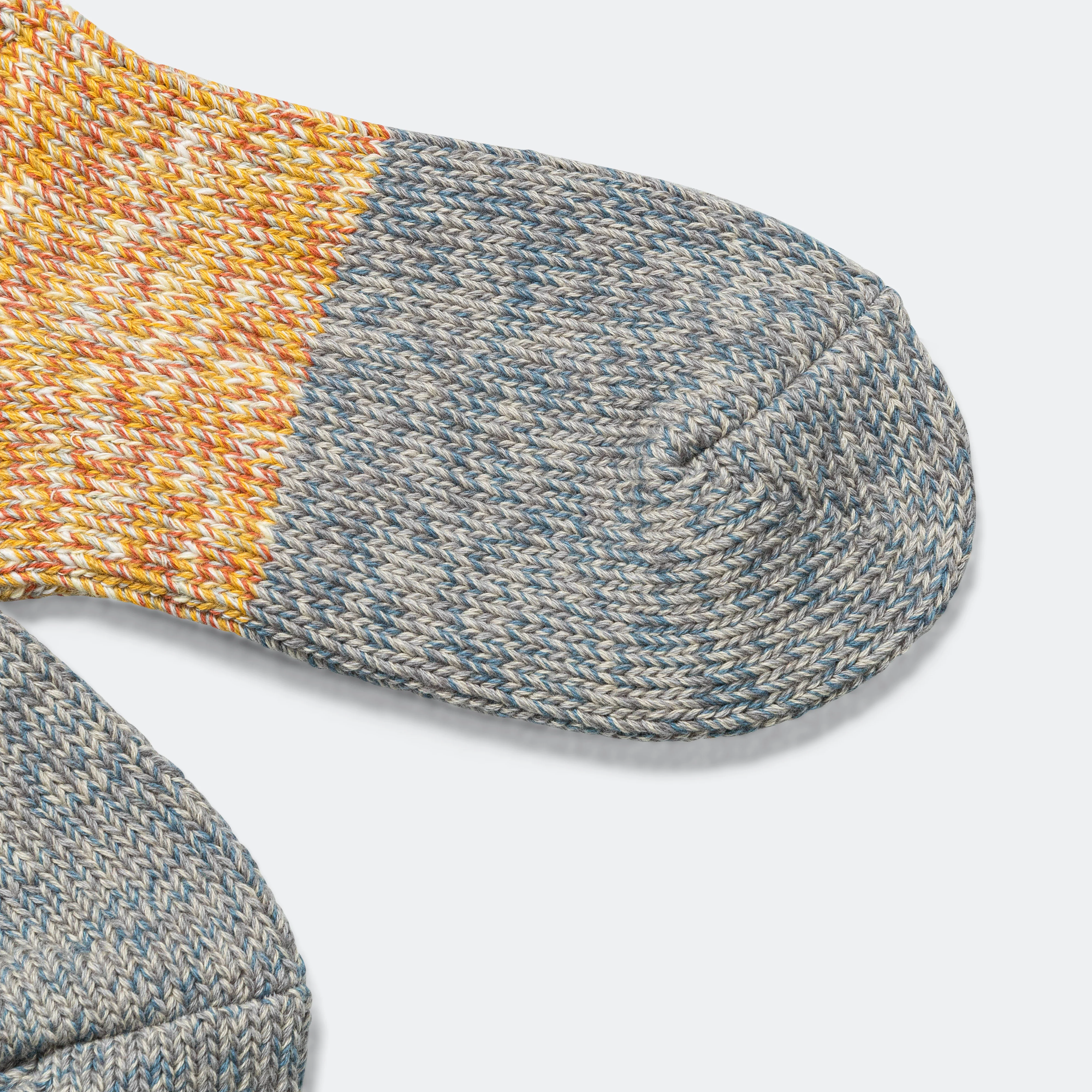 56 Yarns Grandrelle GOGH HOBO-Stitch Socks - Yellow - Image 5