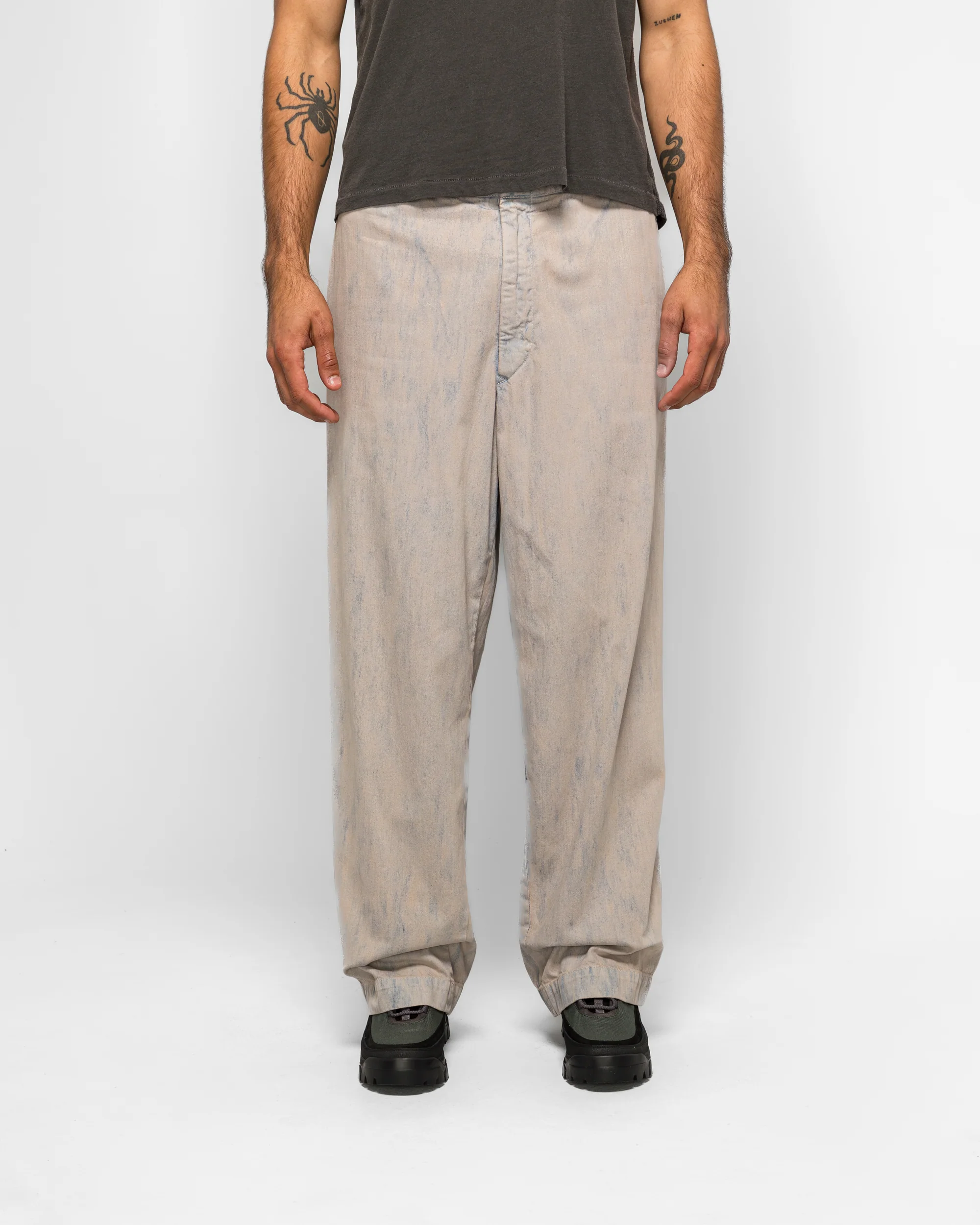 Vintage Prisoner Denim Pants - Bleach - Image 2