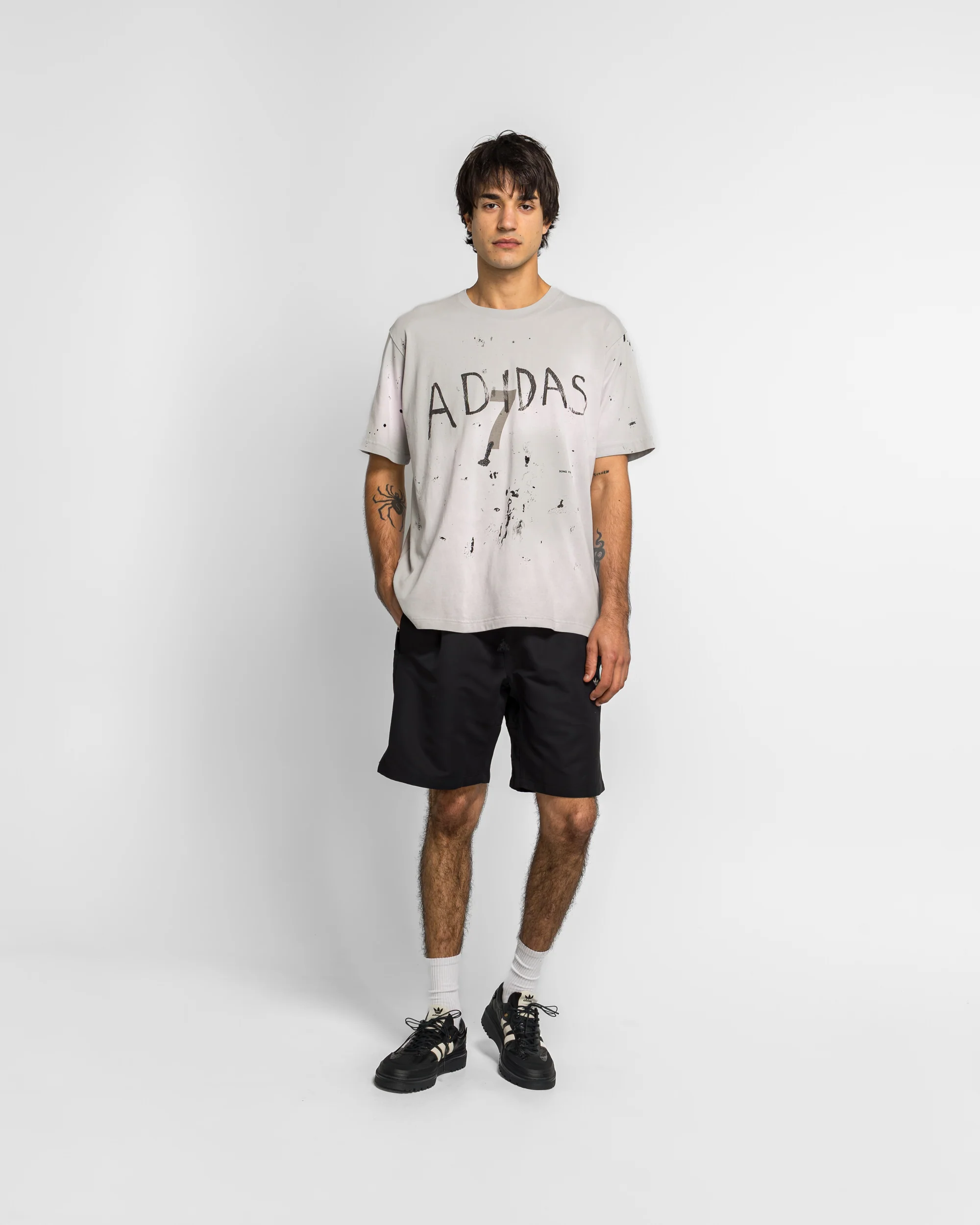 Adi007 Tee SS x SFTM - Grey Two - Image 5