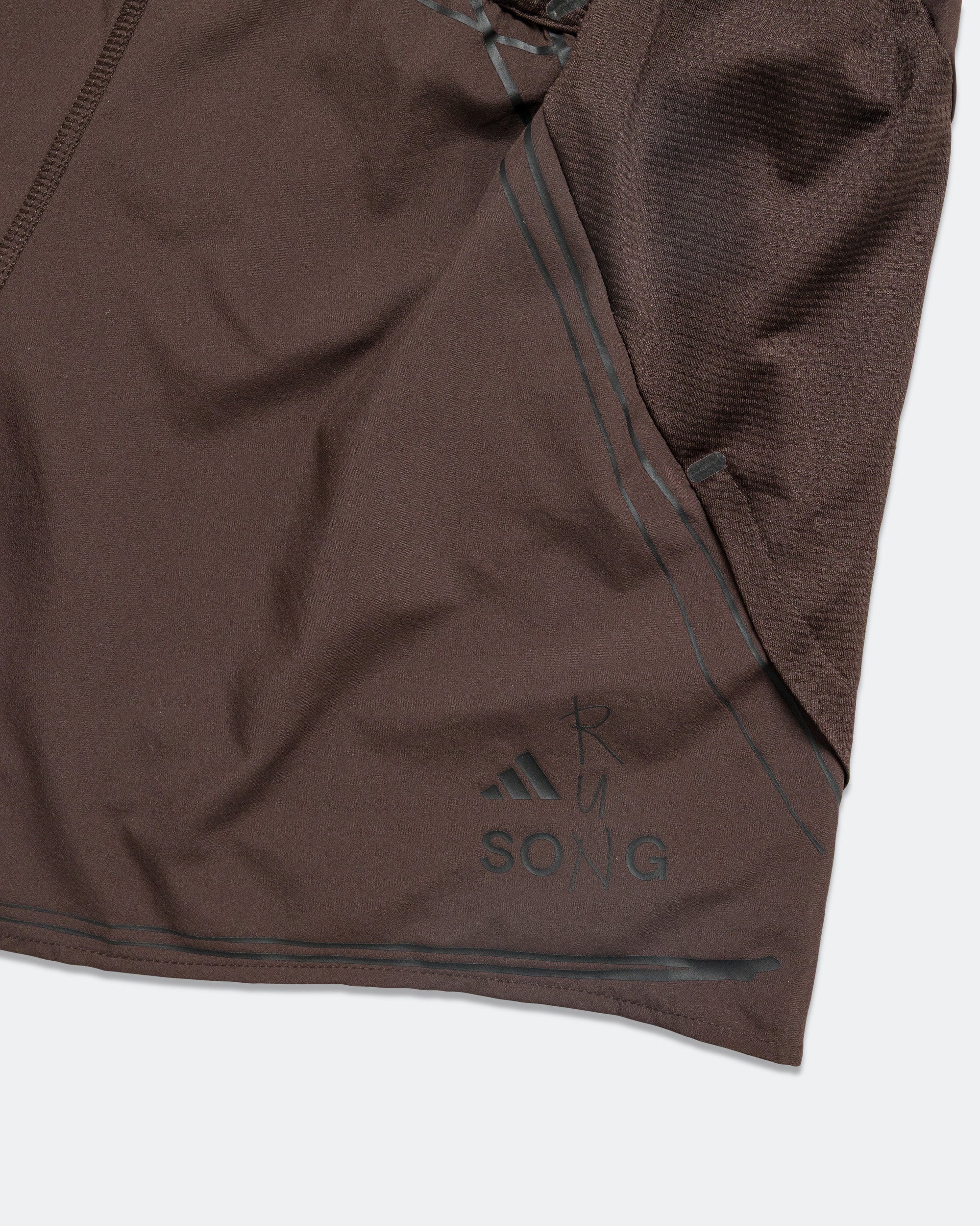 Adi365 5in Running Shorts x SFTM - Aurora Coffee - Image 6