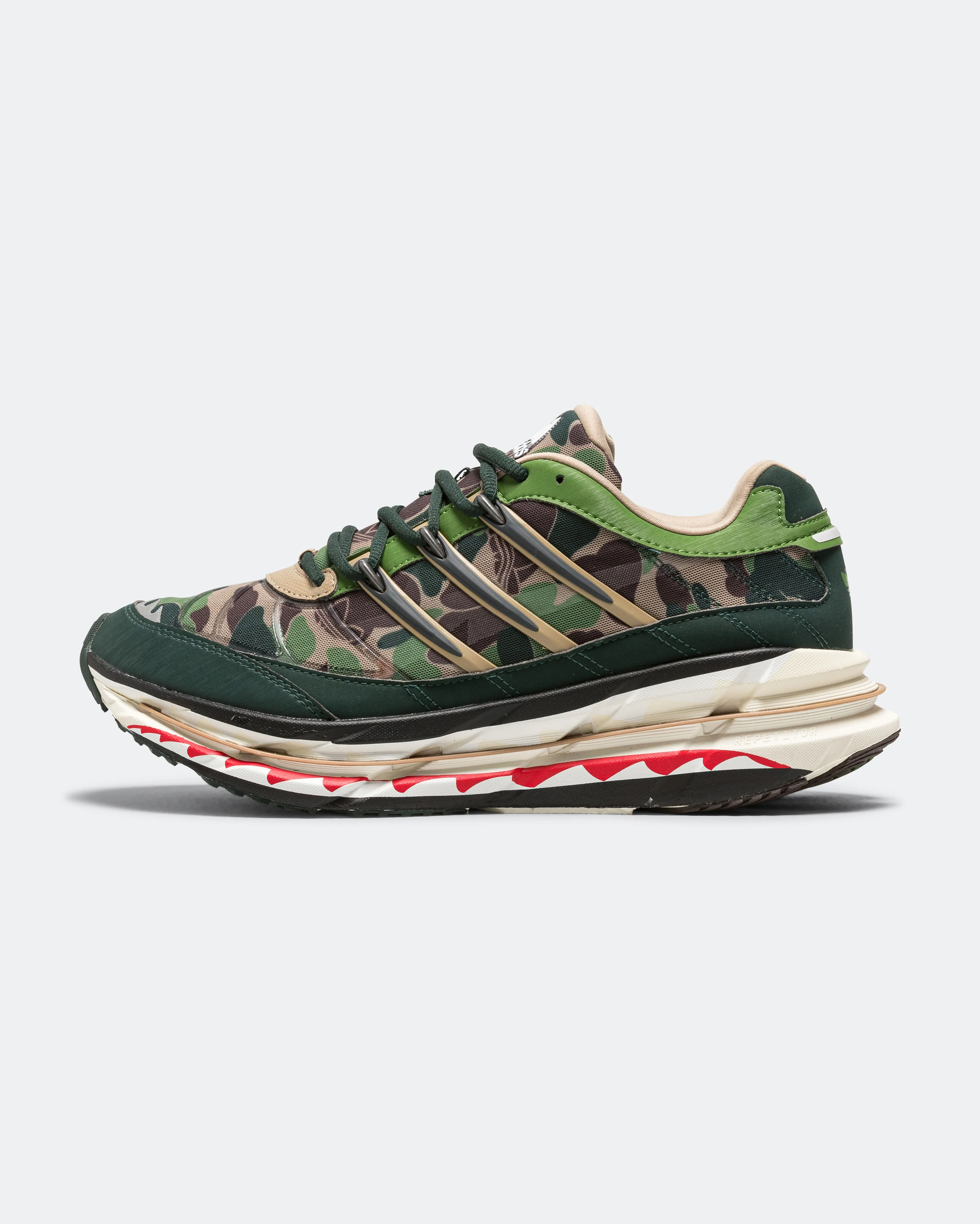 Adistar HRMY x BAPE - Hemp/Iron Metallic-Off White