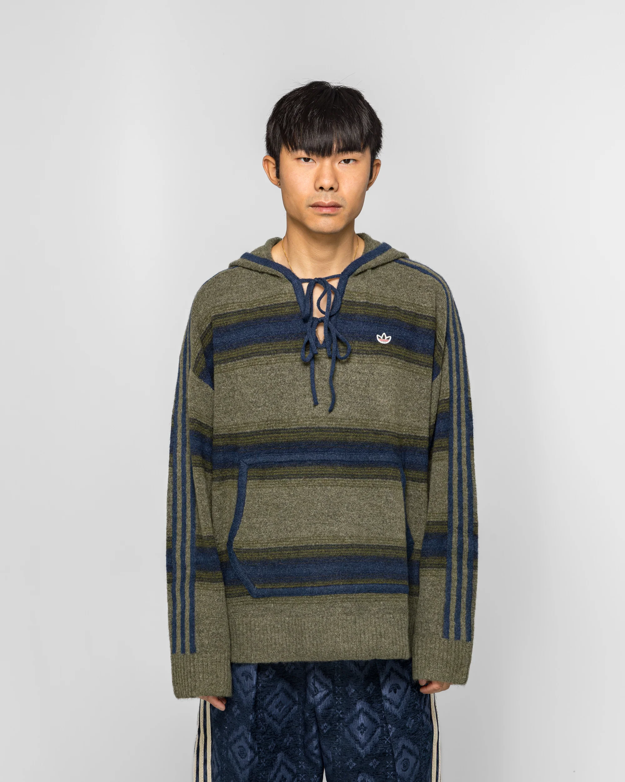 Baja Hoodie x CLOT by Edison Chen - Trace Khaki/Indigo - Image 2