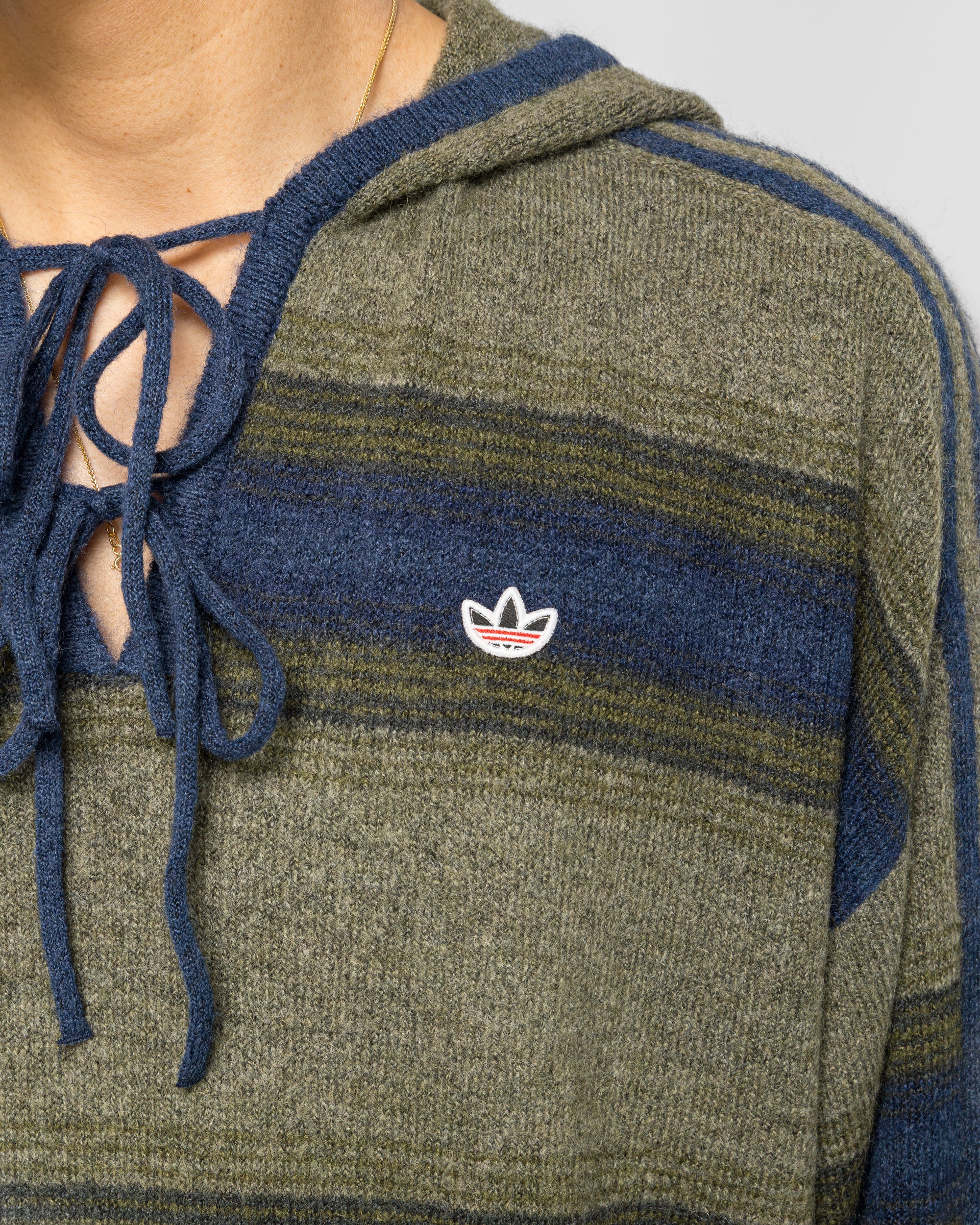 Baja Hoodie x CLOT by Edison Chen - Trace Khaki/Indigo - Image 5