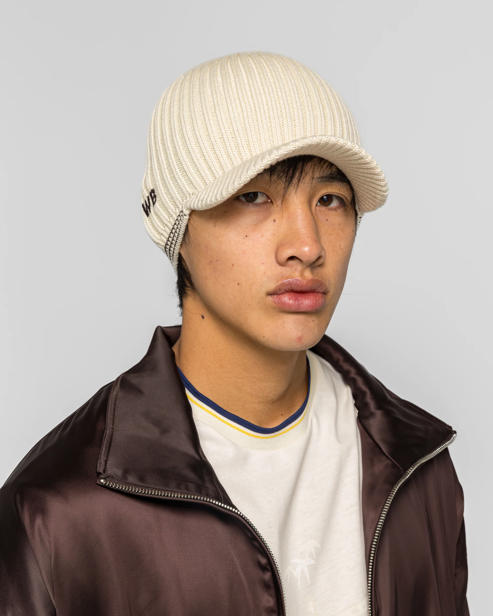 Beanie Cap x Wales Bonner Y-3 - Cream White - Image 2