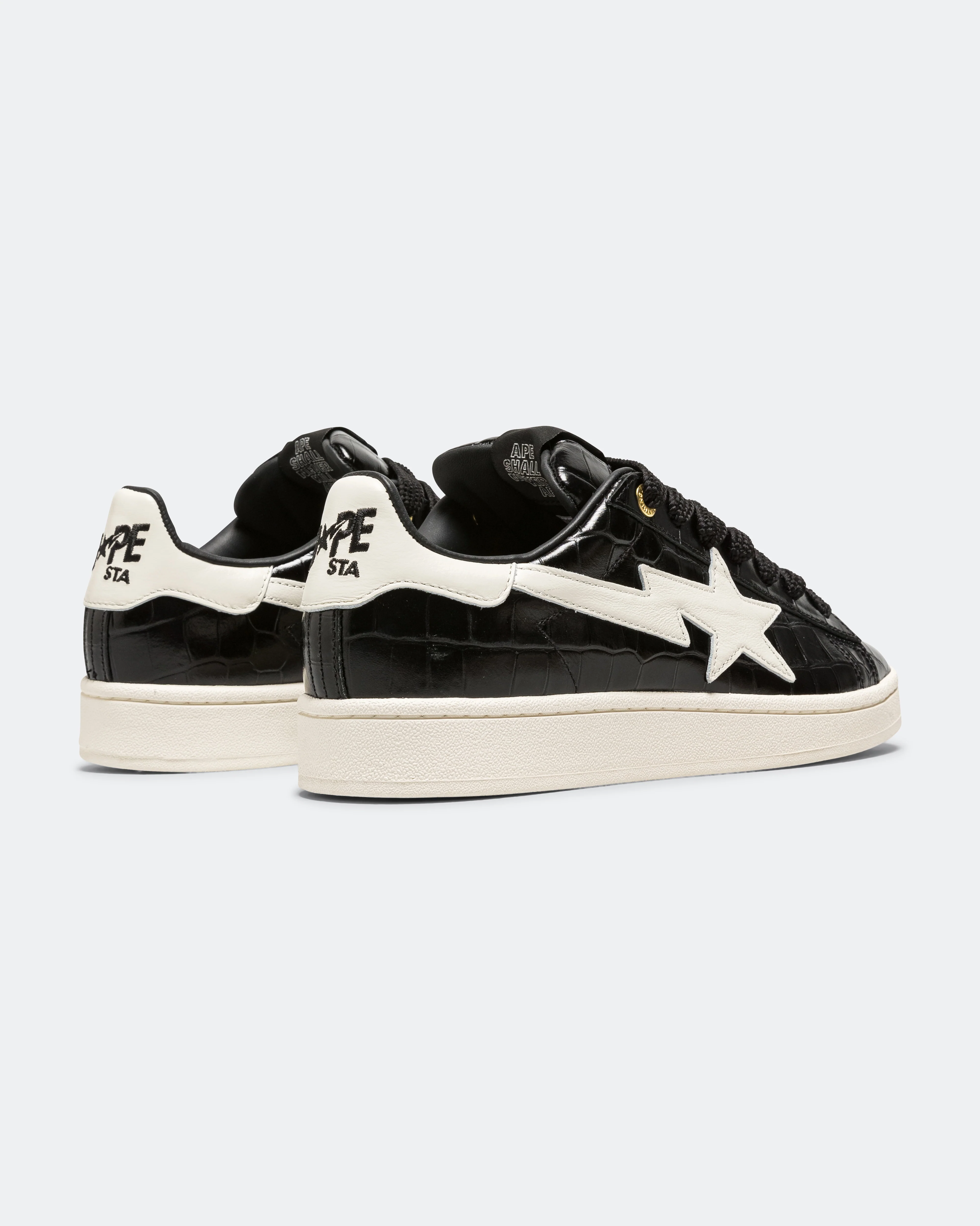 Campus 00s x BAPE - Core Black/Off White-Gold Metallic - Image 4