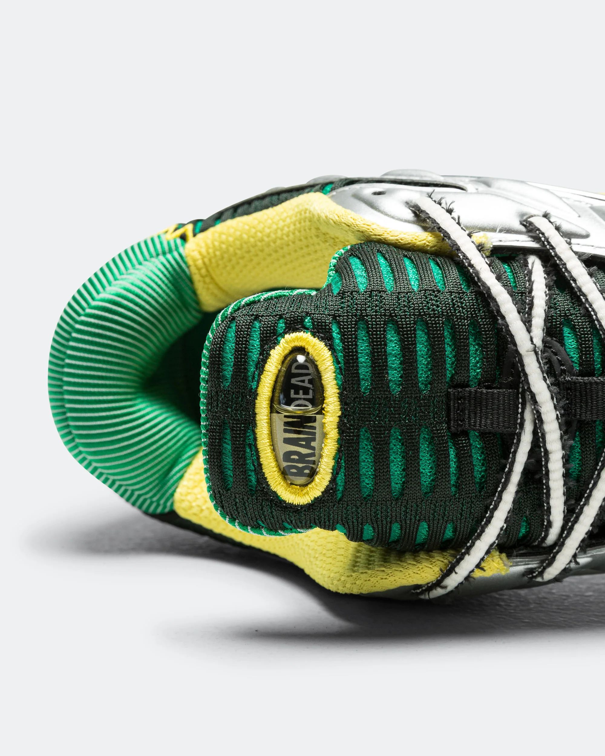 Climacool 2 x Braindead - Core Black/Impact Yellow-Silver Metallic - Image 7