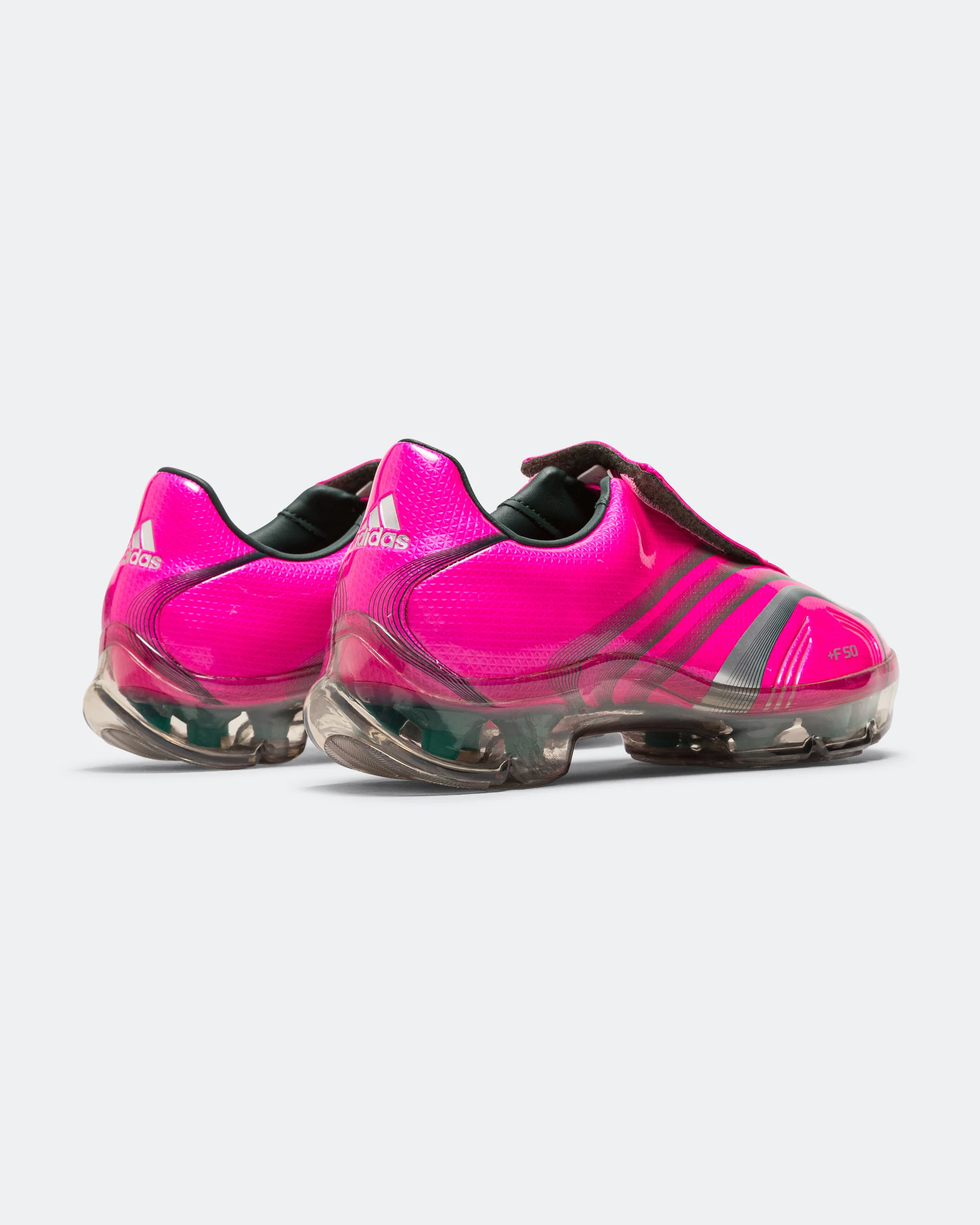 Womens F50 Adiframe - Shock Pink/Bold Green-Silver Metallic - Image 3