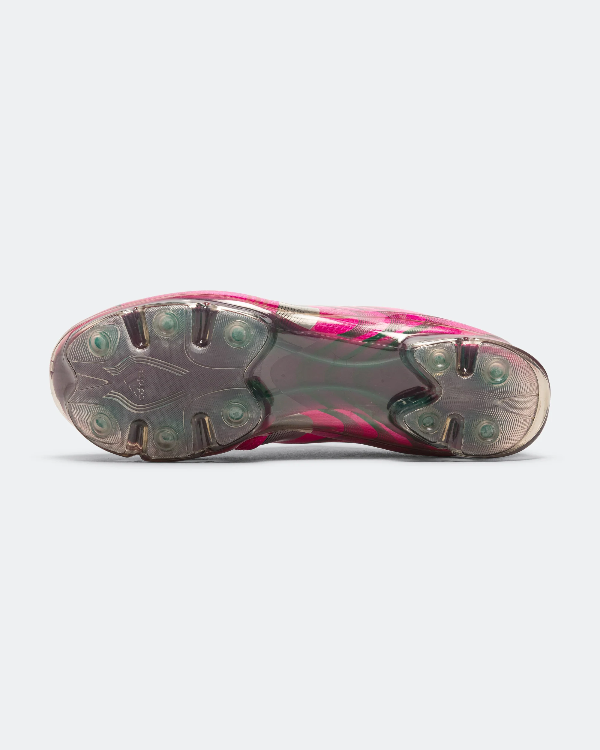 Womens F50 Adiframe - Shock Pink/Bold Green-Silver Metallic - Image 5