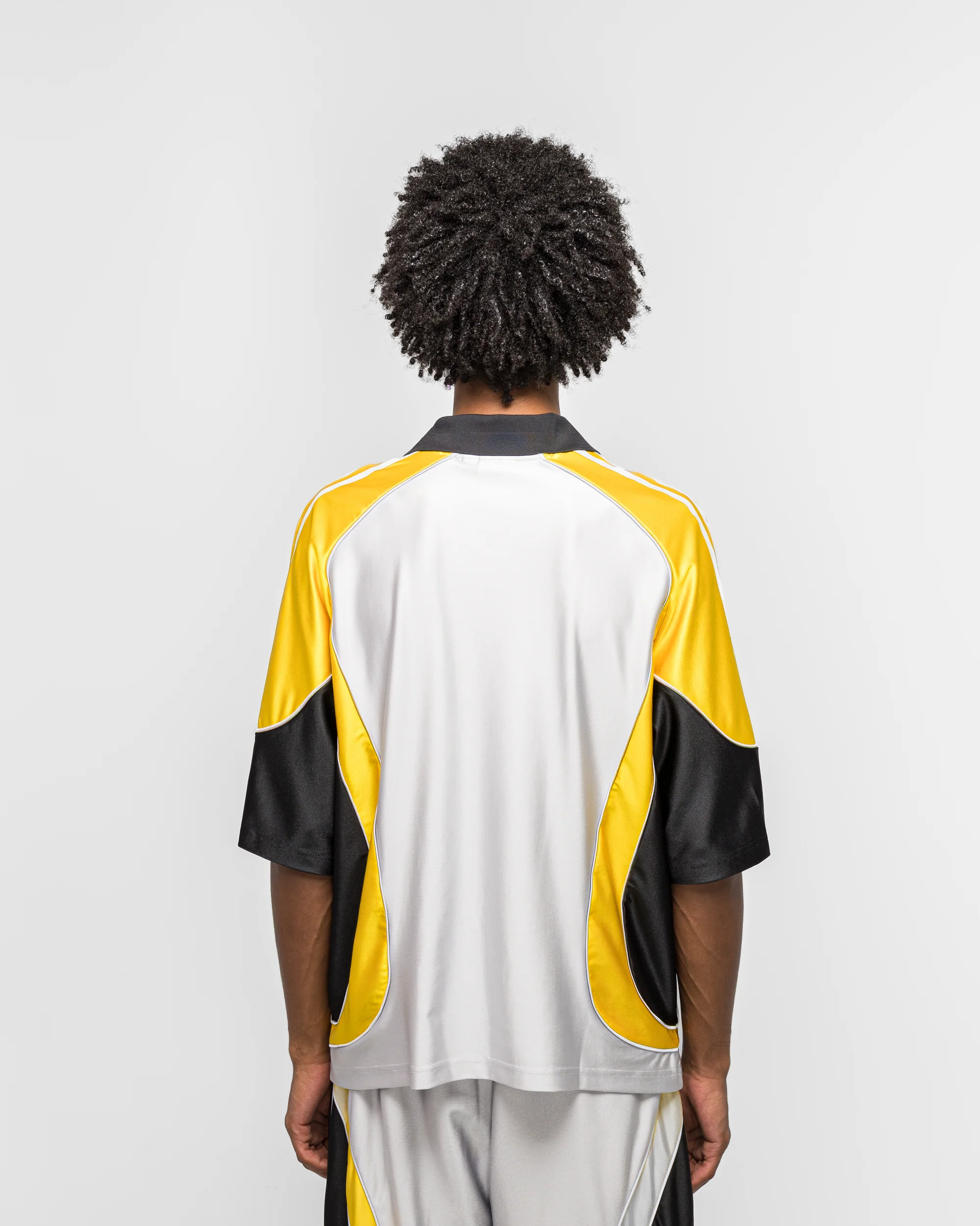 Football Jersey x Braindead - Silver Metallic - Image 4