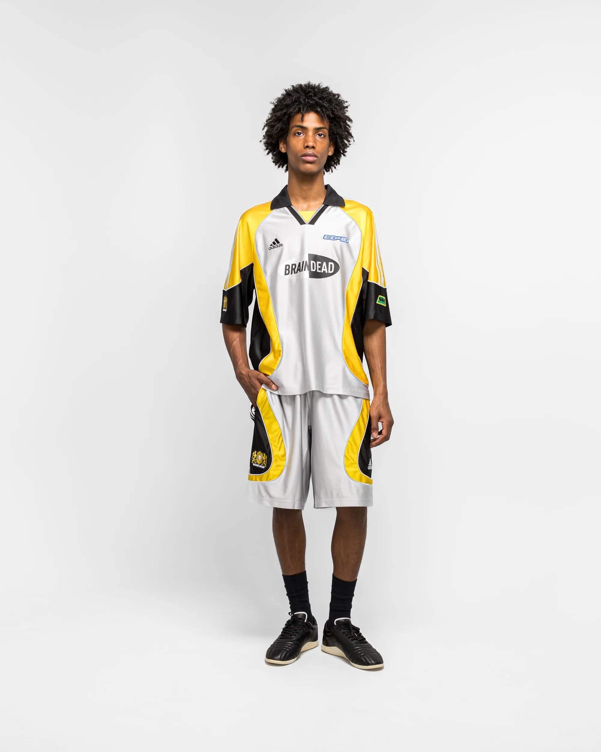 Football Jersey x Braindead - Silver Metallic - Image 6