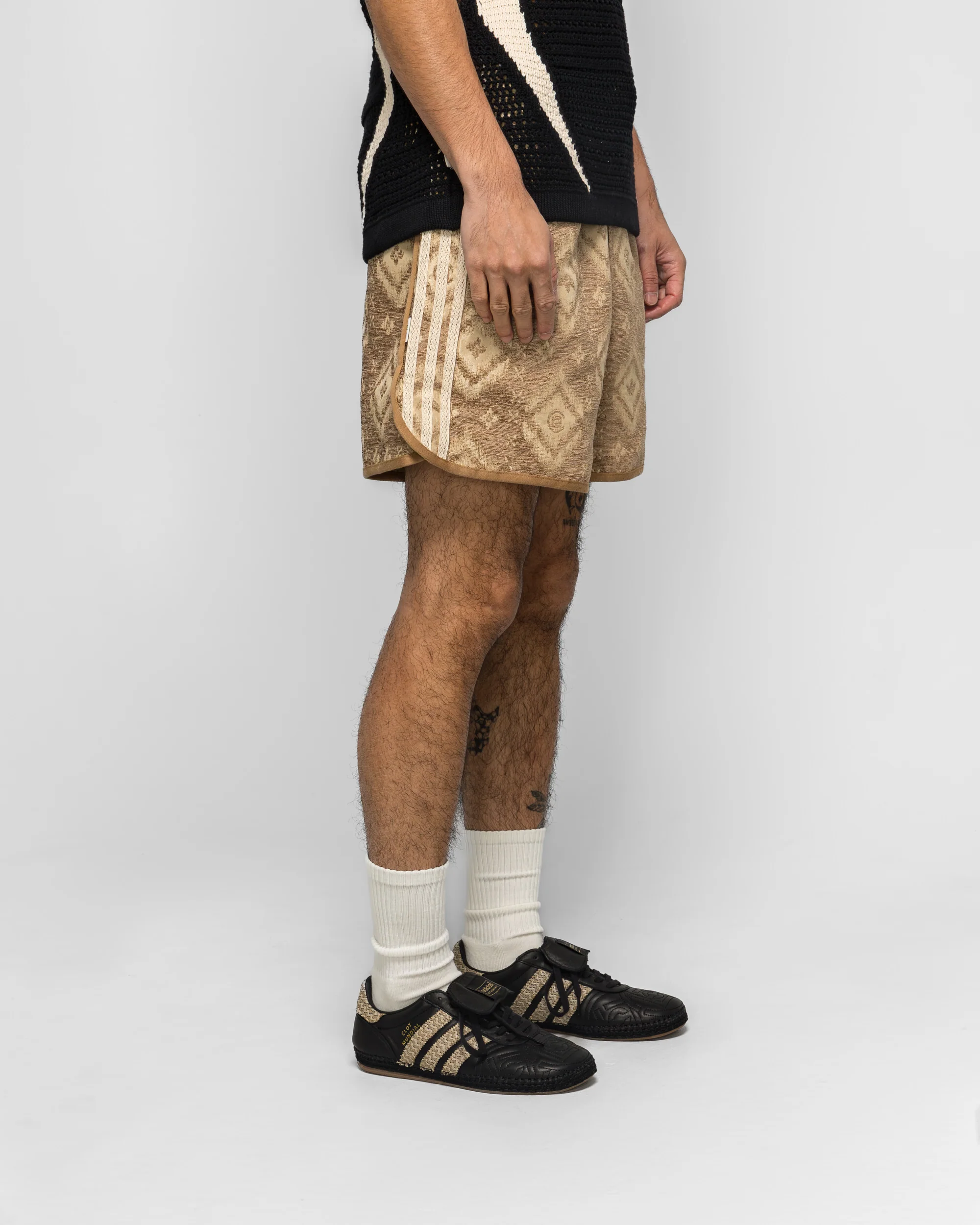 IKAT Short x CLOT by Edison Chen - Warm Sandstone - Image 3