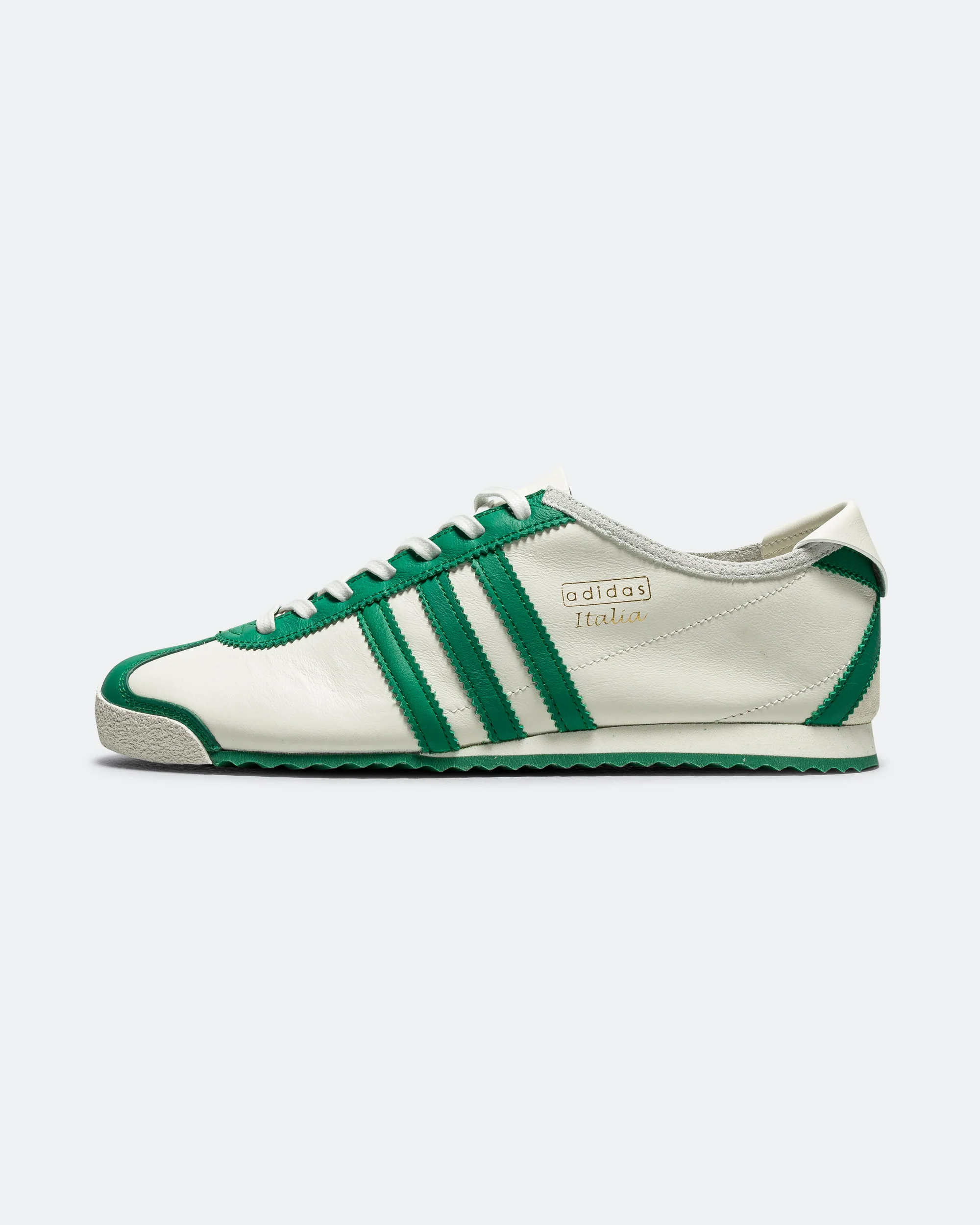 Italia 60's MiI - Core White/Green-Cream White