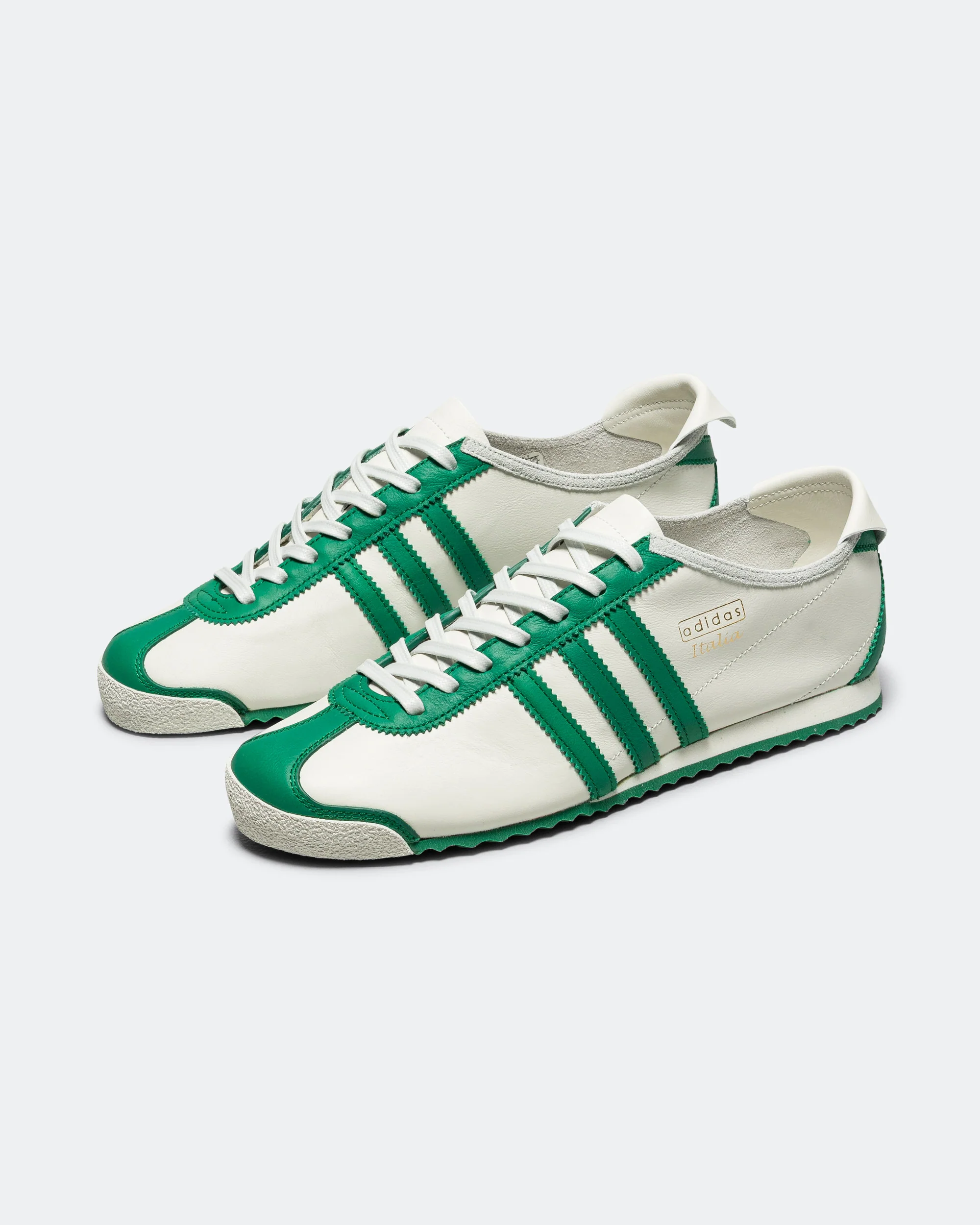 Italia 60's MiI - Core White/Green-Cream White - Image 2
