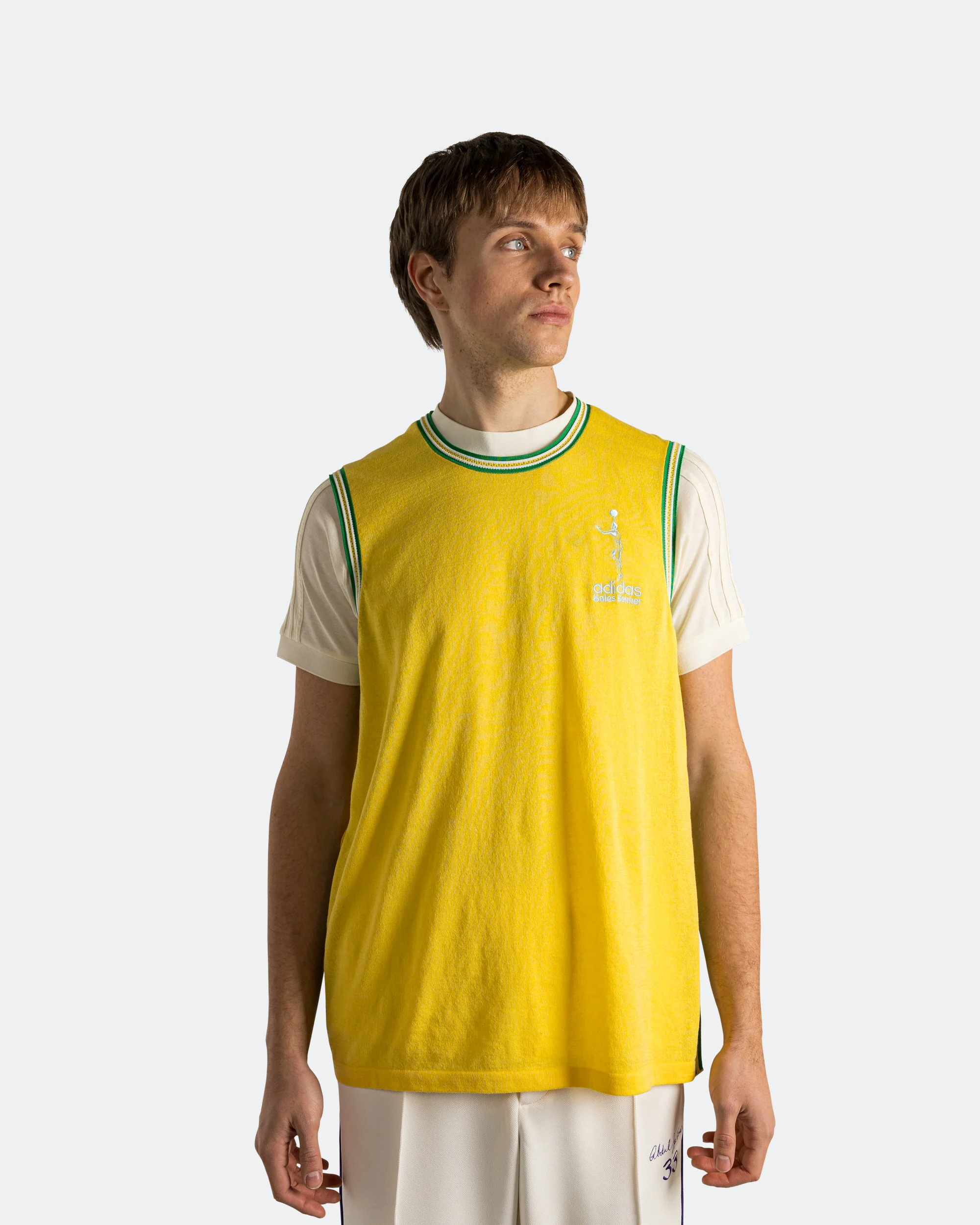 Jabbar Vest x Wales Bonner - Spring Yellow - Image 2