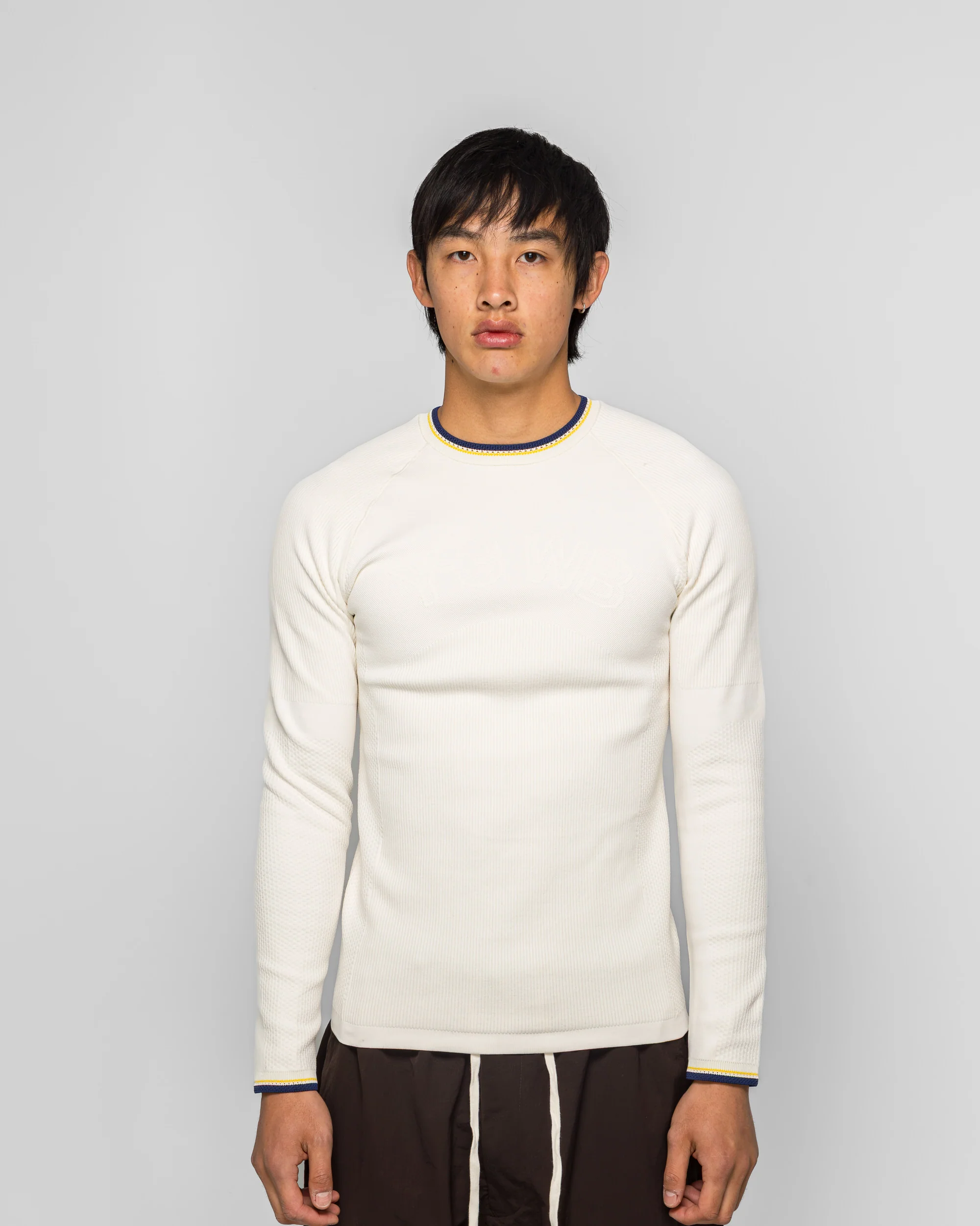 Knit Base Crew x Wales Bonner Y-3 - Cream White - Image 2