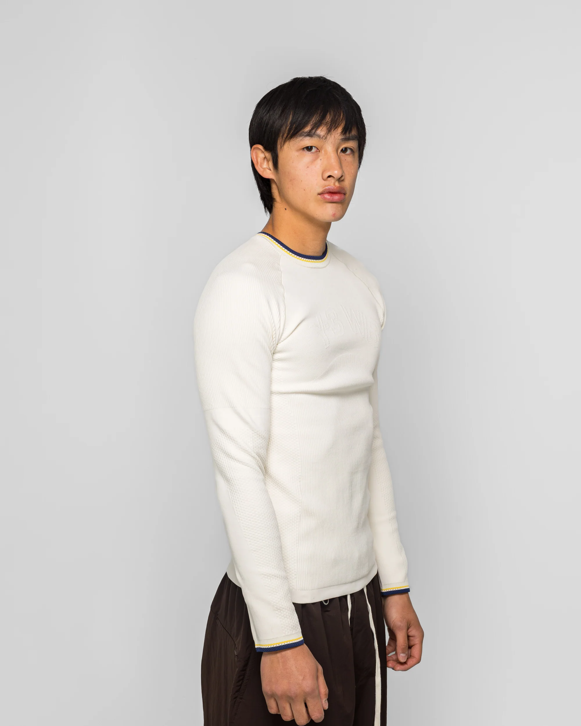 Knit Base Crew x Wales Bonner Y-3 - Cream White - Image 3