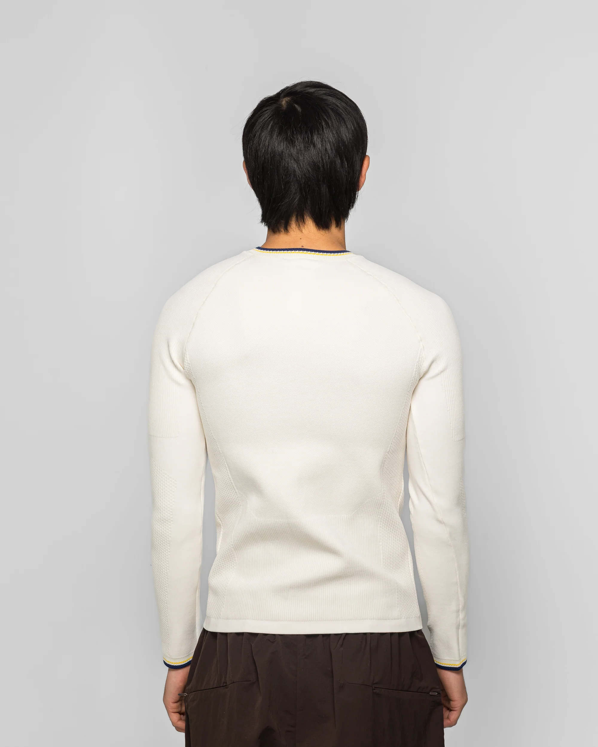 Knit Base Crew x Wales Bonner Y-3 - Cream White - Image 4