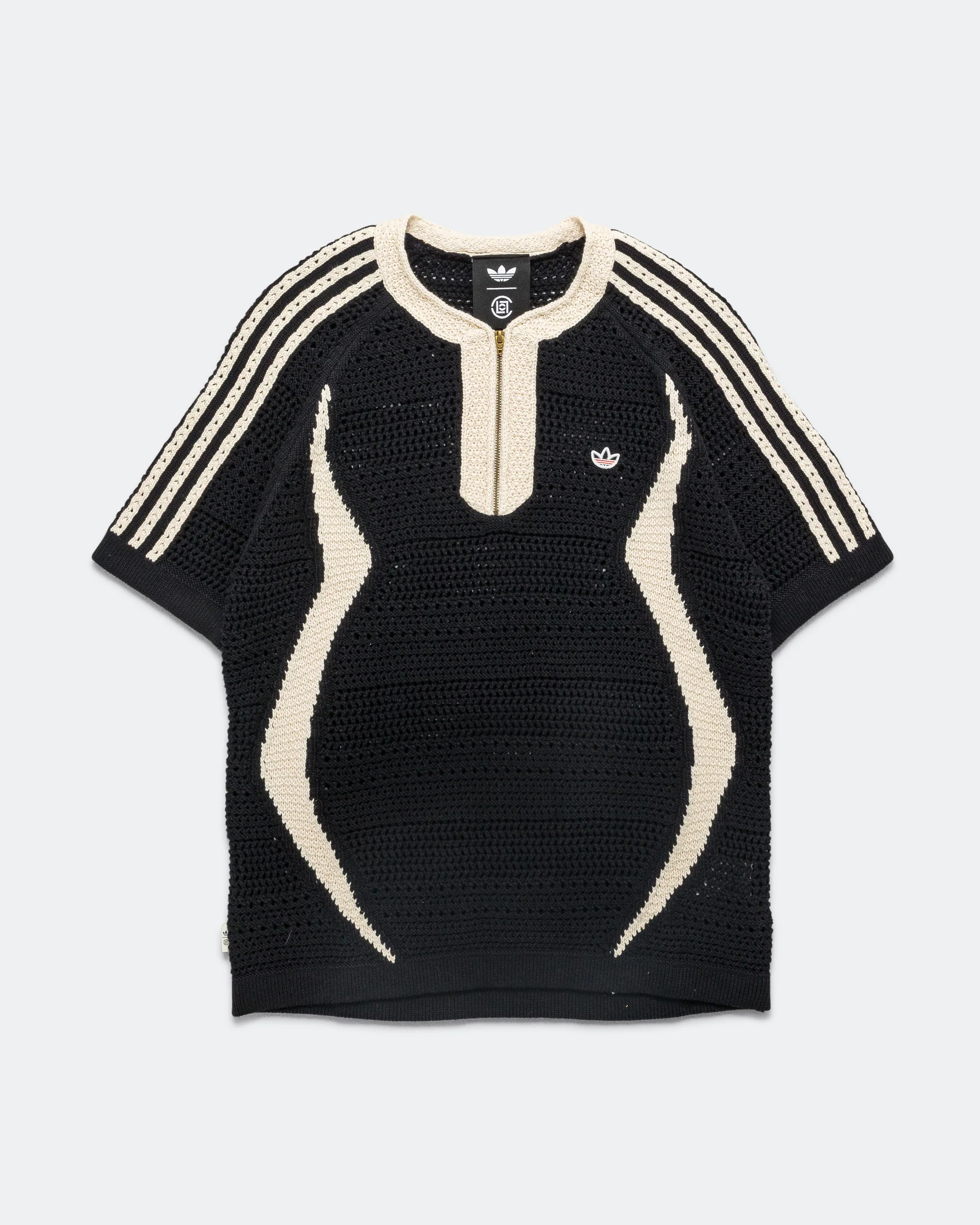 Knit Jersey x CLOT by Edison Chen - Black/Wonder White