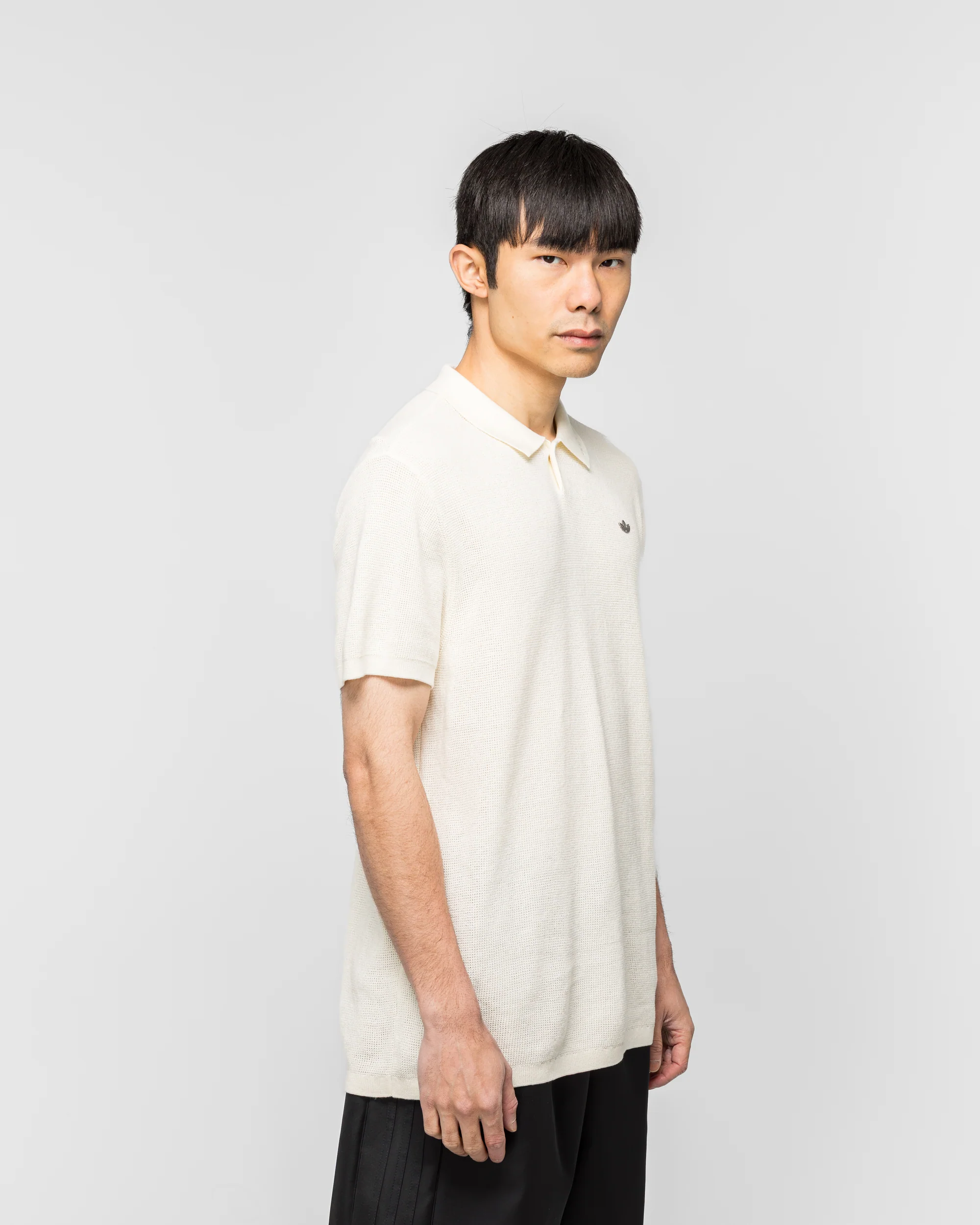 Polo Shirt - Cream White - Image 3