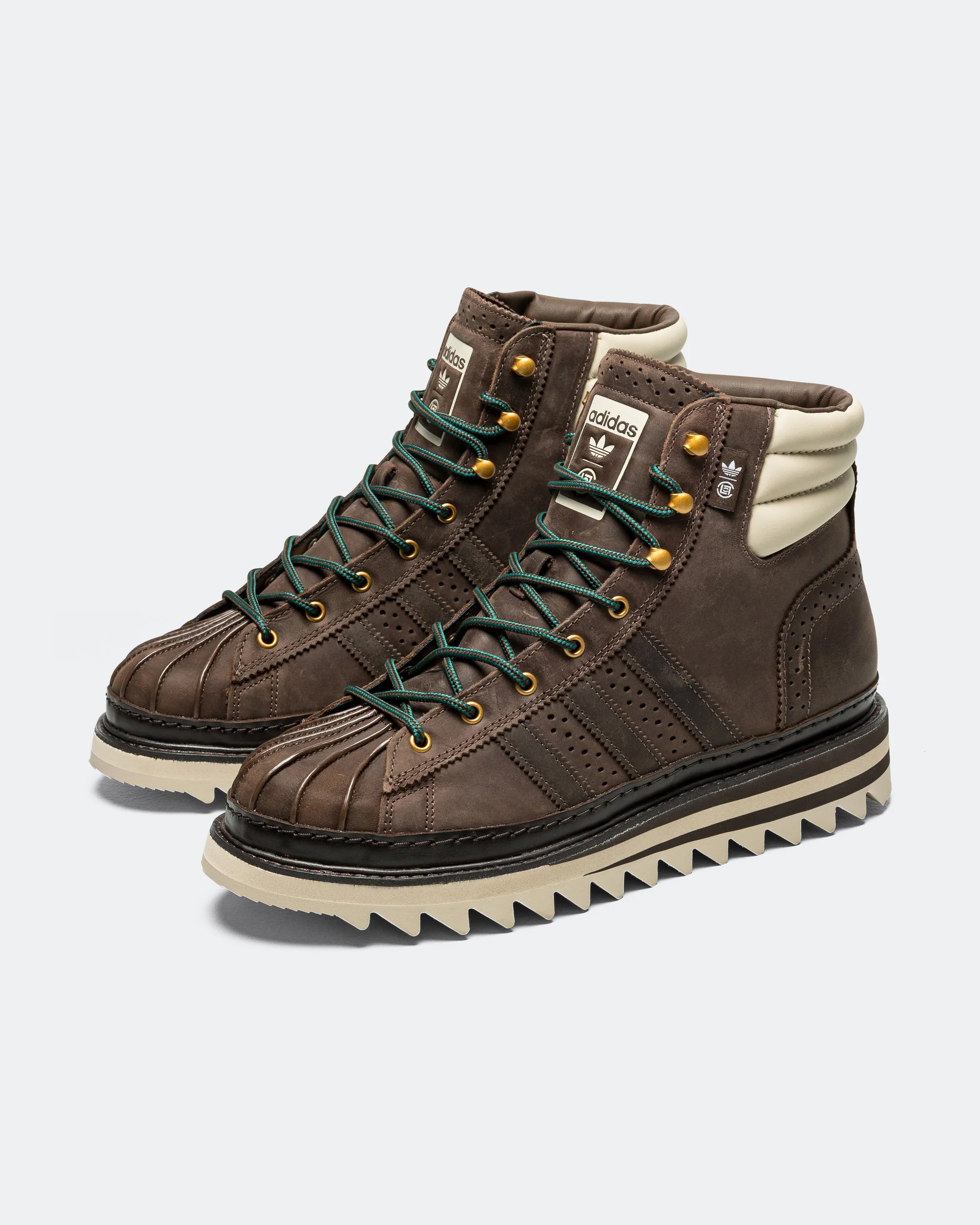 Pro Model x CLOT by Edison Chen - Dark Brown/Wonder Beige - Image 2