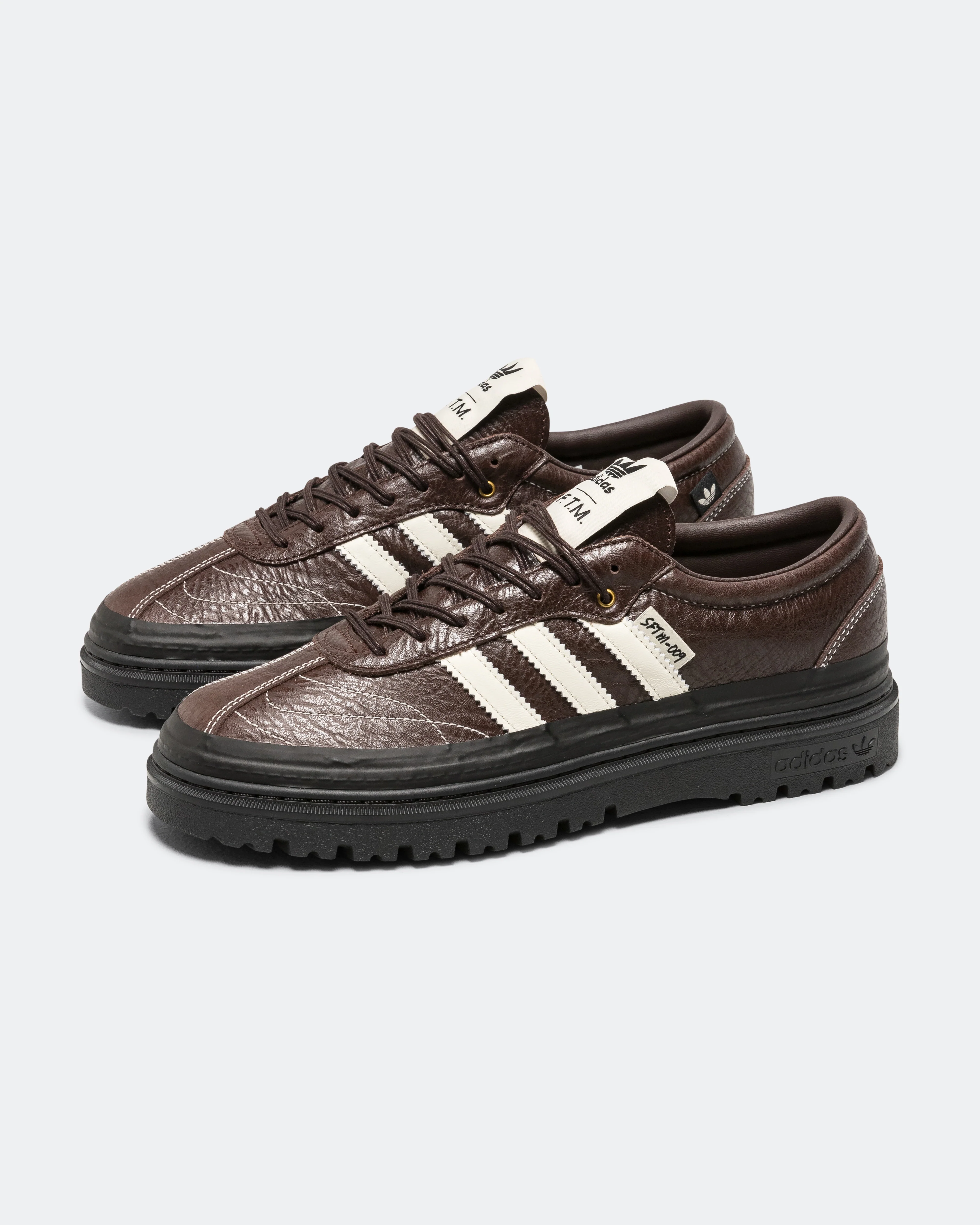 Samba LX Freizeit x SFTM - Aurora Coffee/Off White-Core Black - Image 2