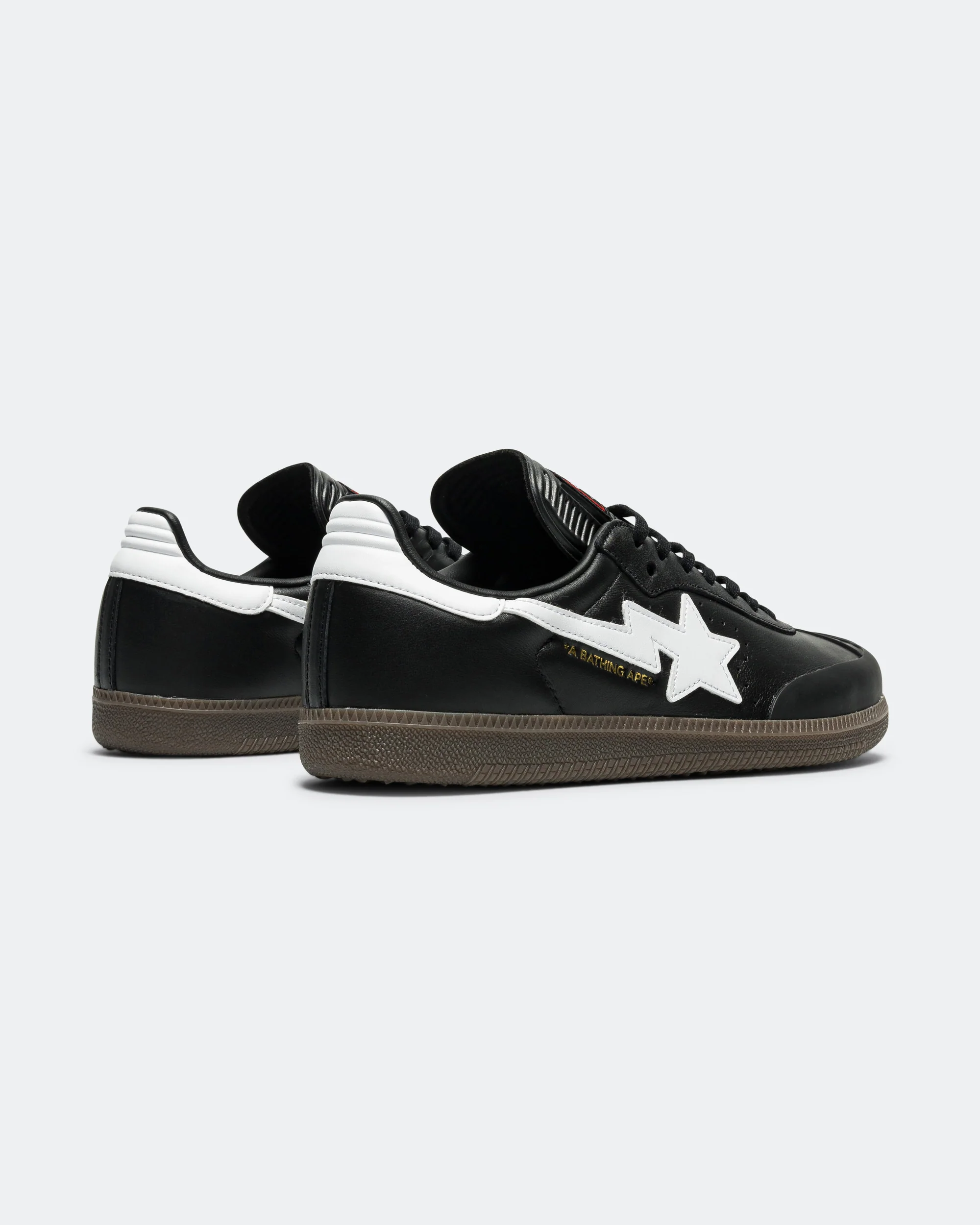 Samba x BAPE - Core Black/Footwear White-Gum - Image 3