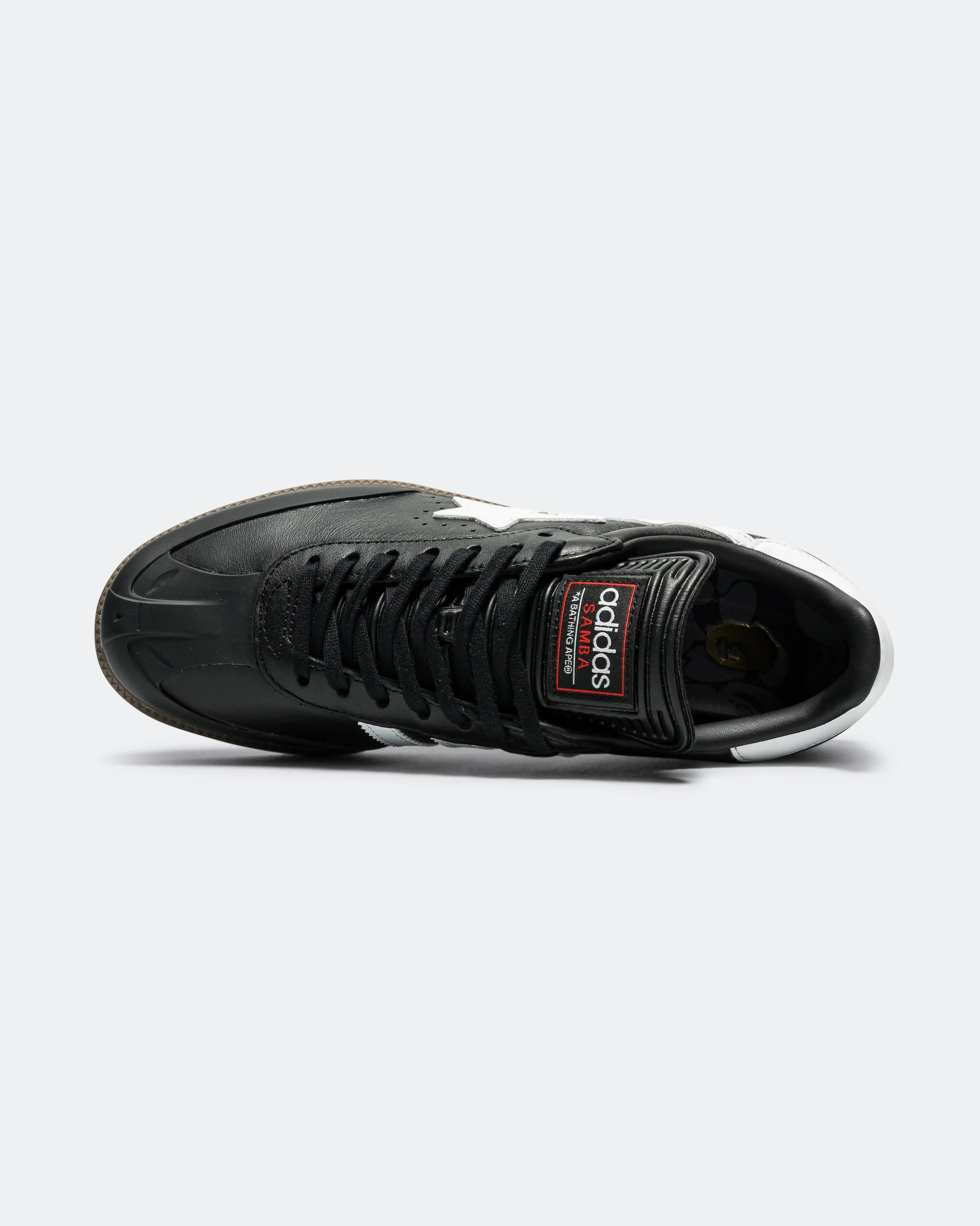 Samba x BAPE - Core Black/Footwear White-Gum - Image 4