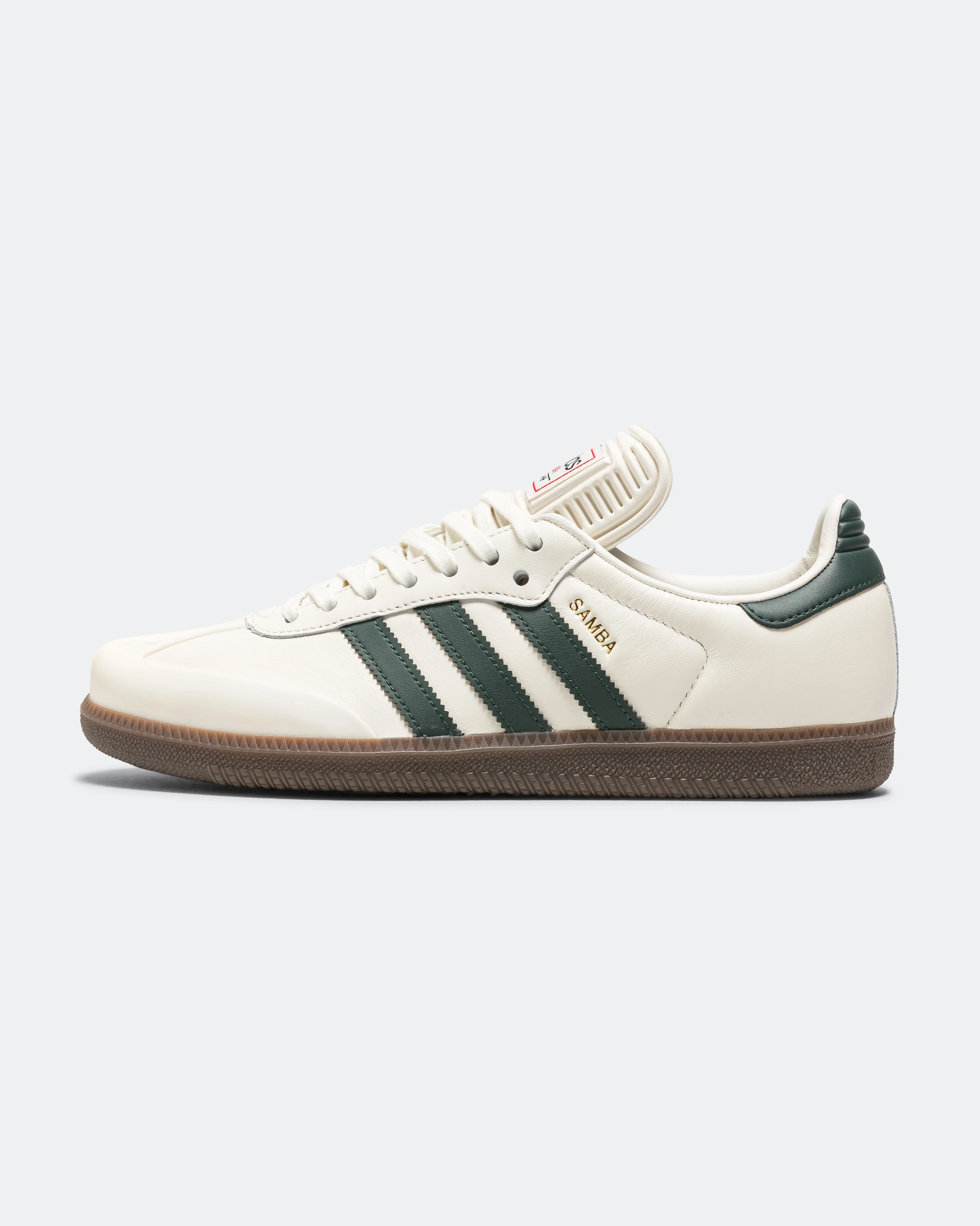 Samba x BAPE - Off White/Shadow Green-Gum