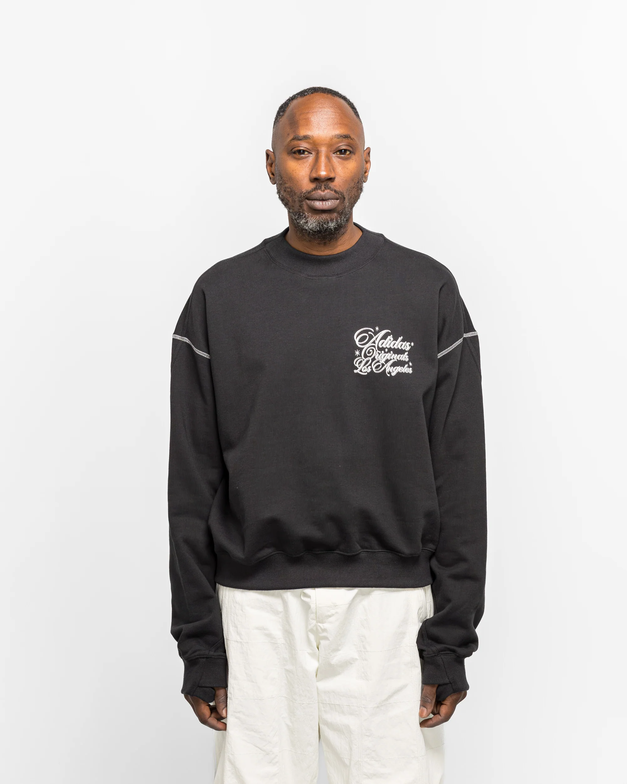 Santa Monica Crewneck - Black - Image 2