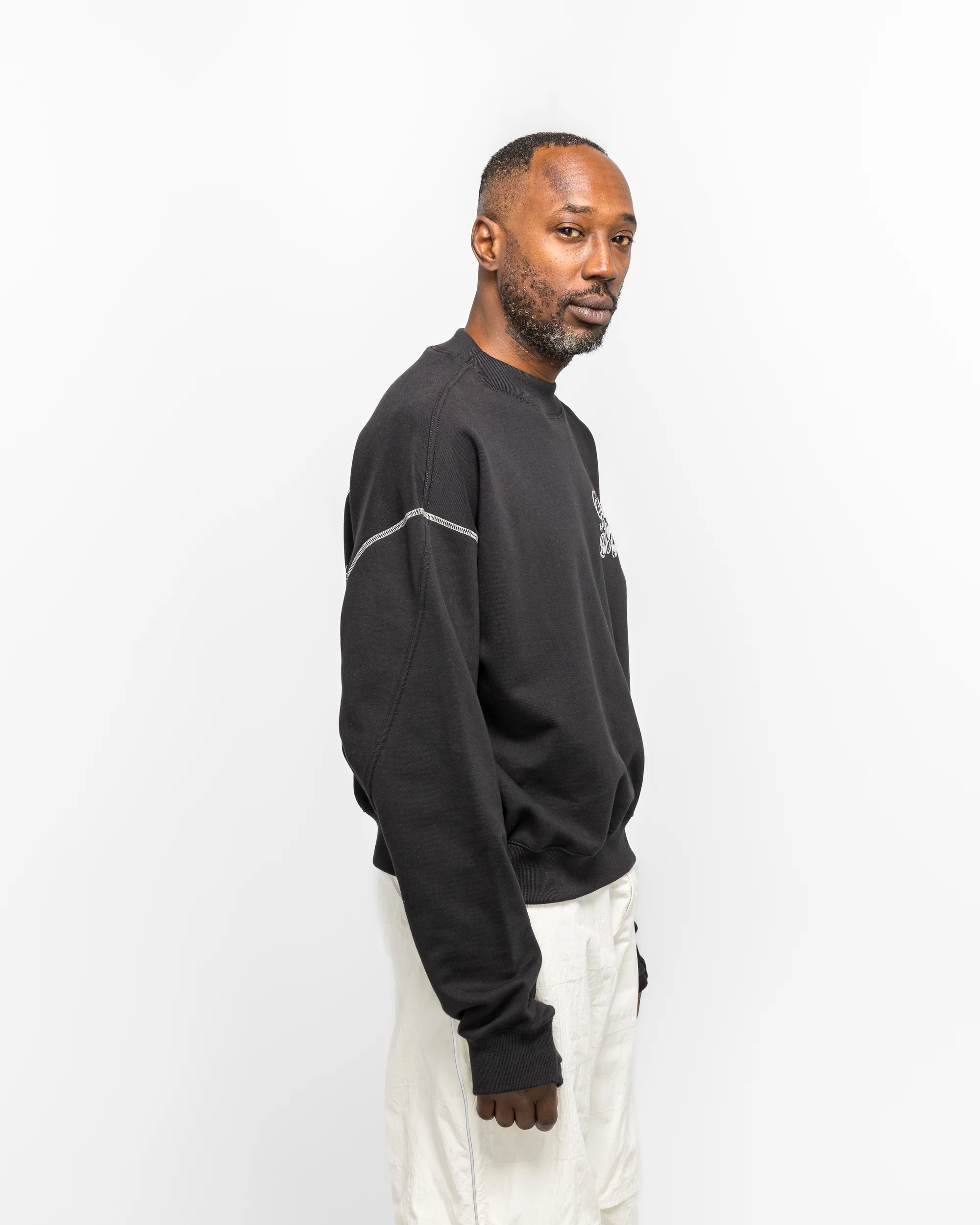 Santa Monica Crewneck - Black - Image 3