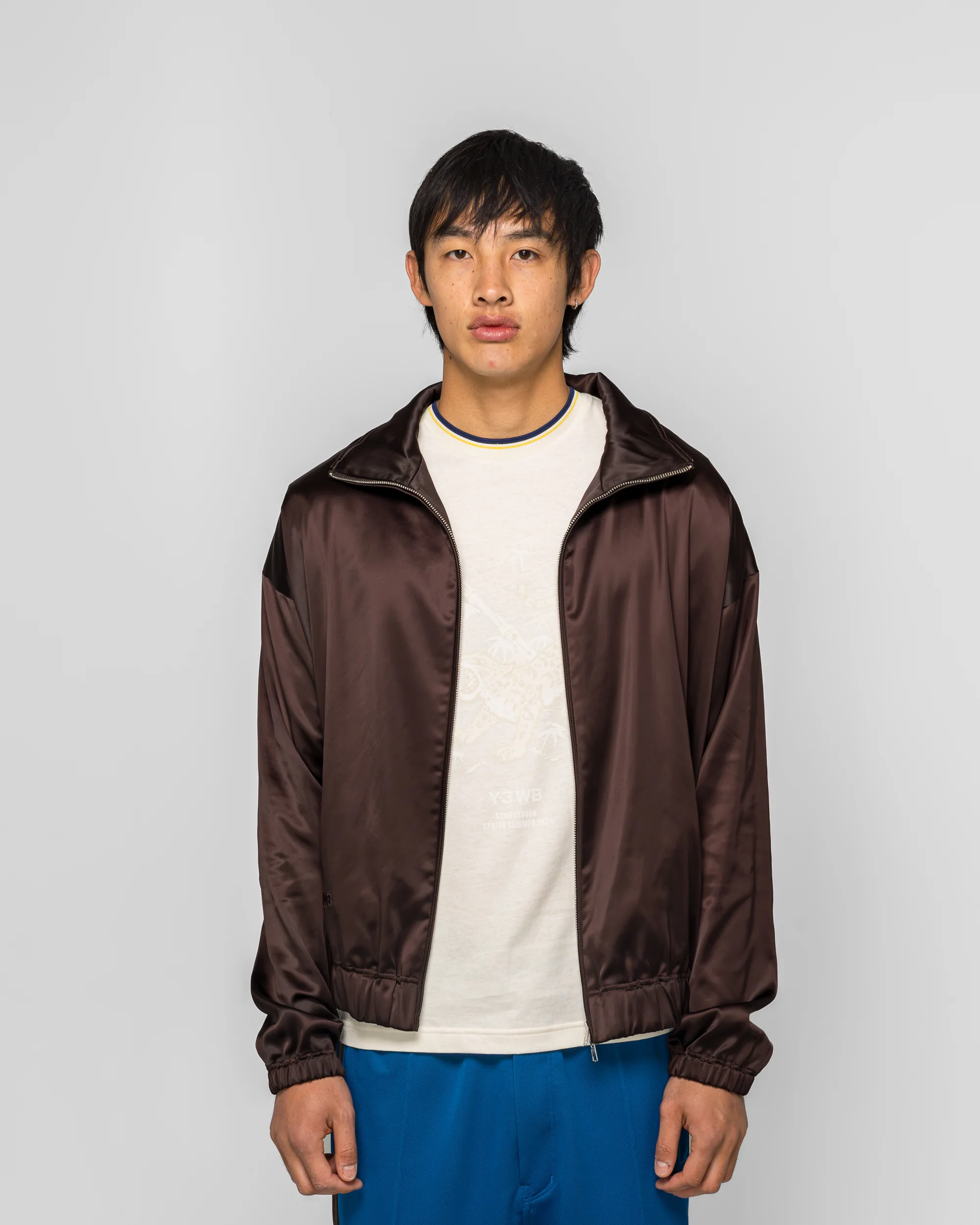 Satin Jacket x Wales Bonner Y-3 - Aurora Coffee - Image 2