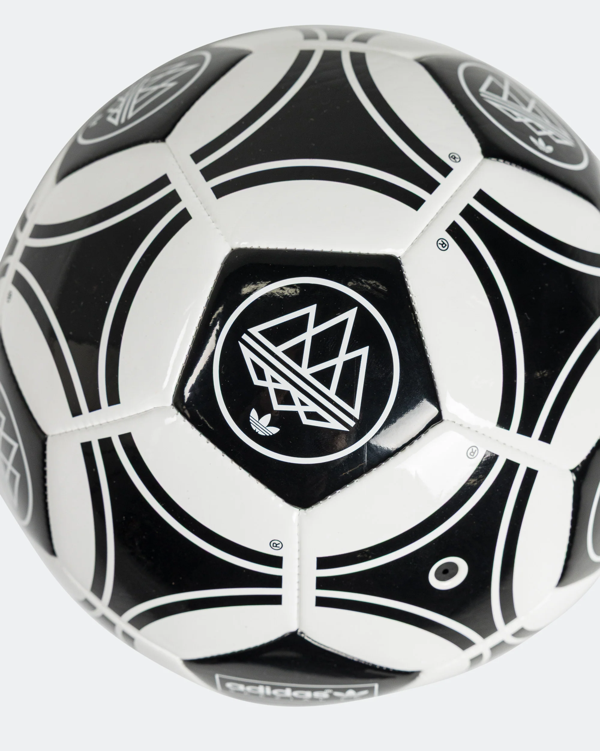 SPZL F.C. Ball - Core White/Black - Image 3