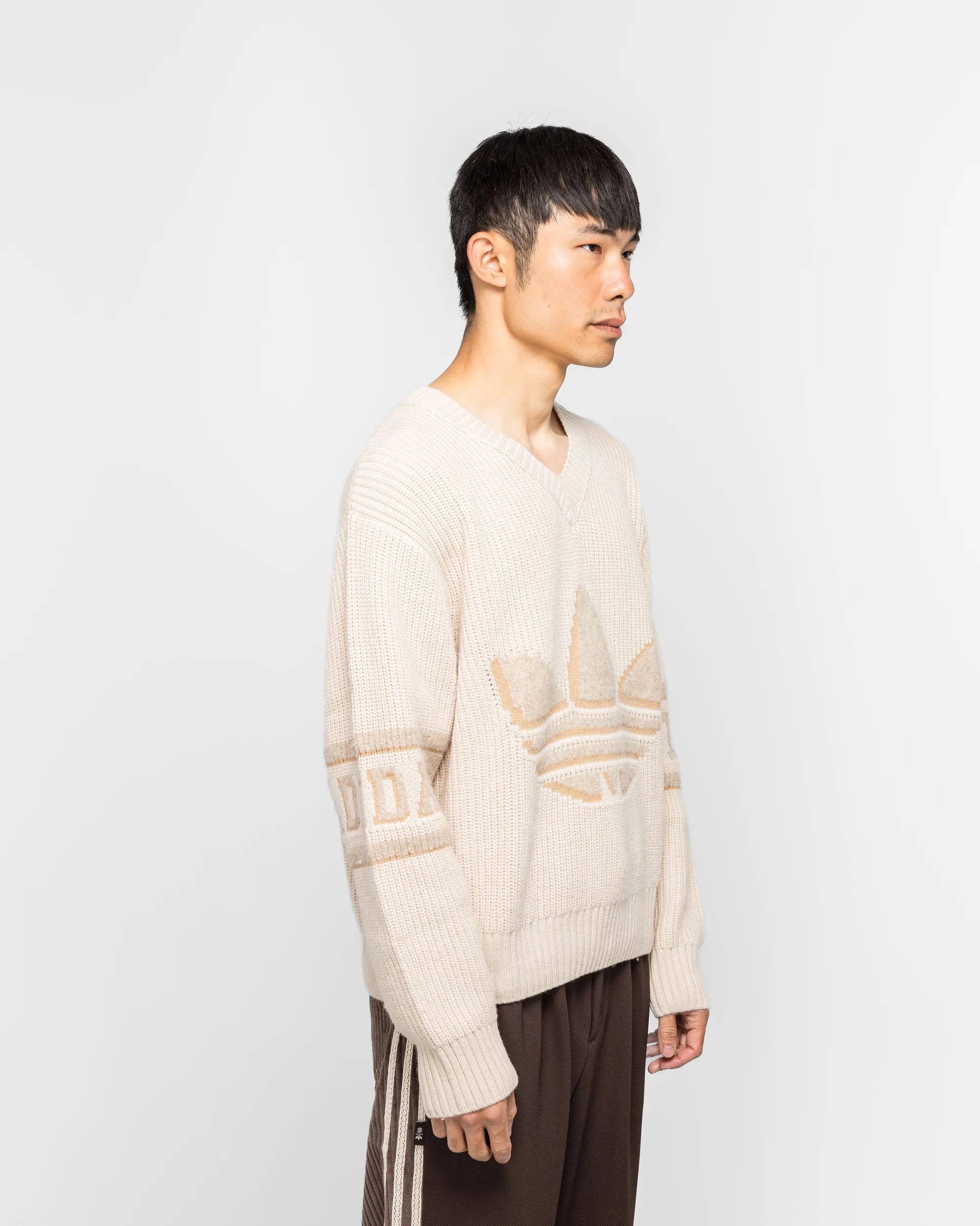 SST Crochet Track Top x CLOT by Edison Chen - Warm Sandstone - Image 3