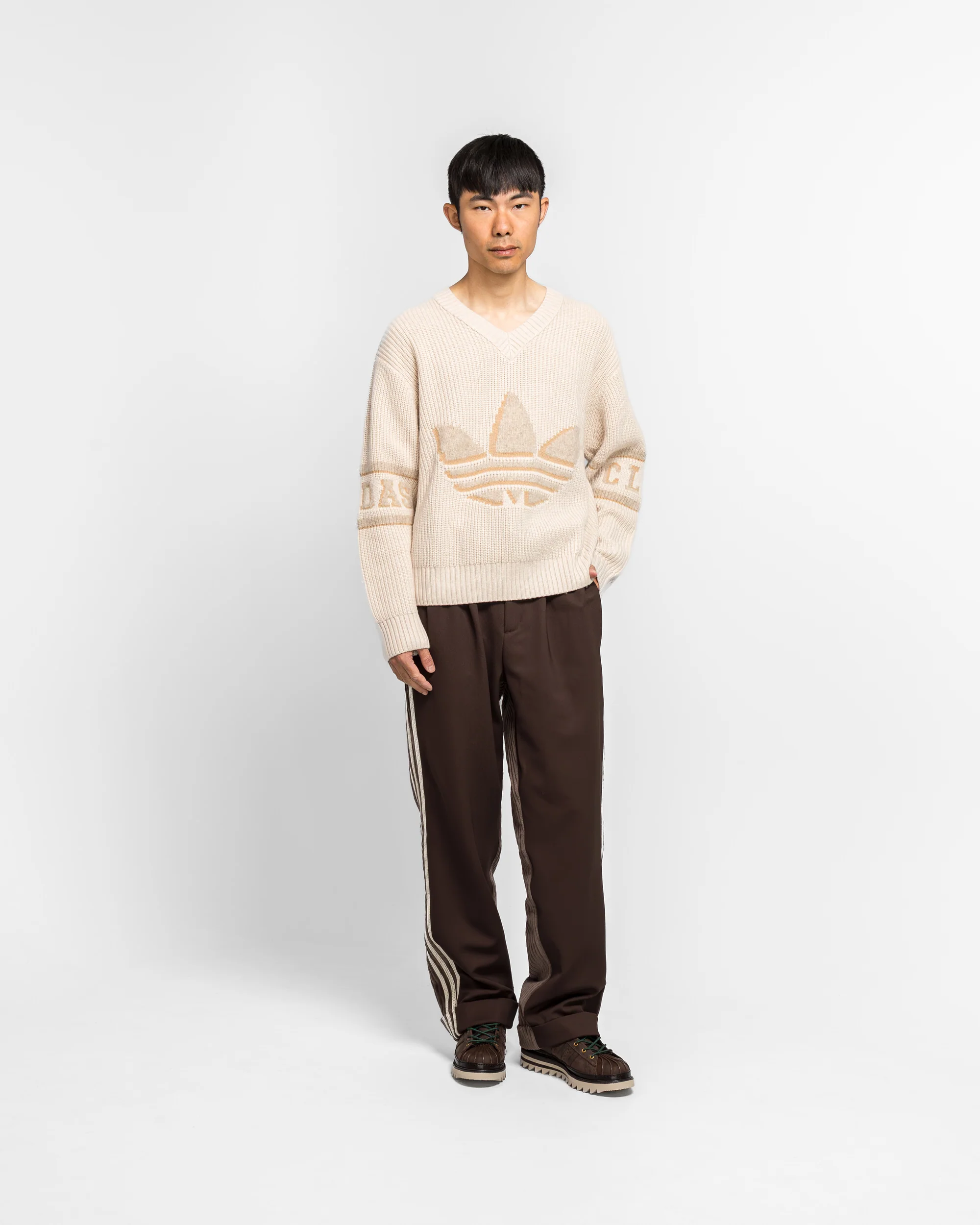 SST Crochet Track Top x CLOT by Edison Chen - Warm Sandstone - Image 6