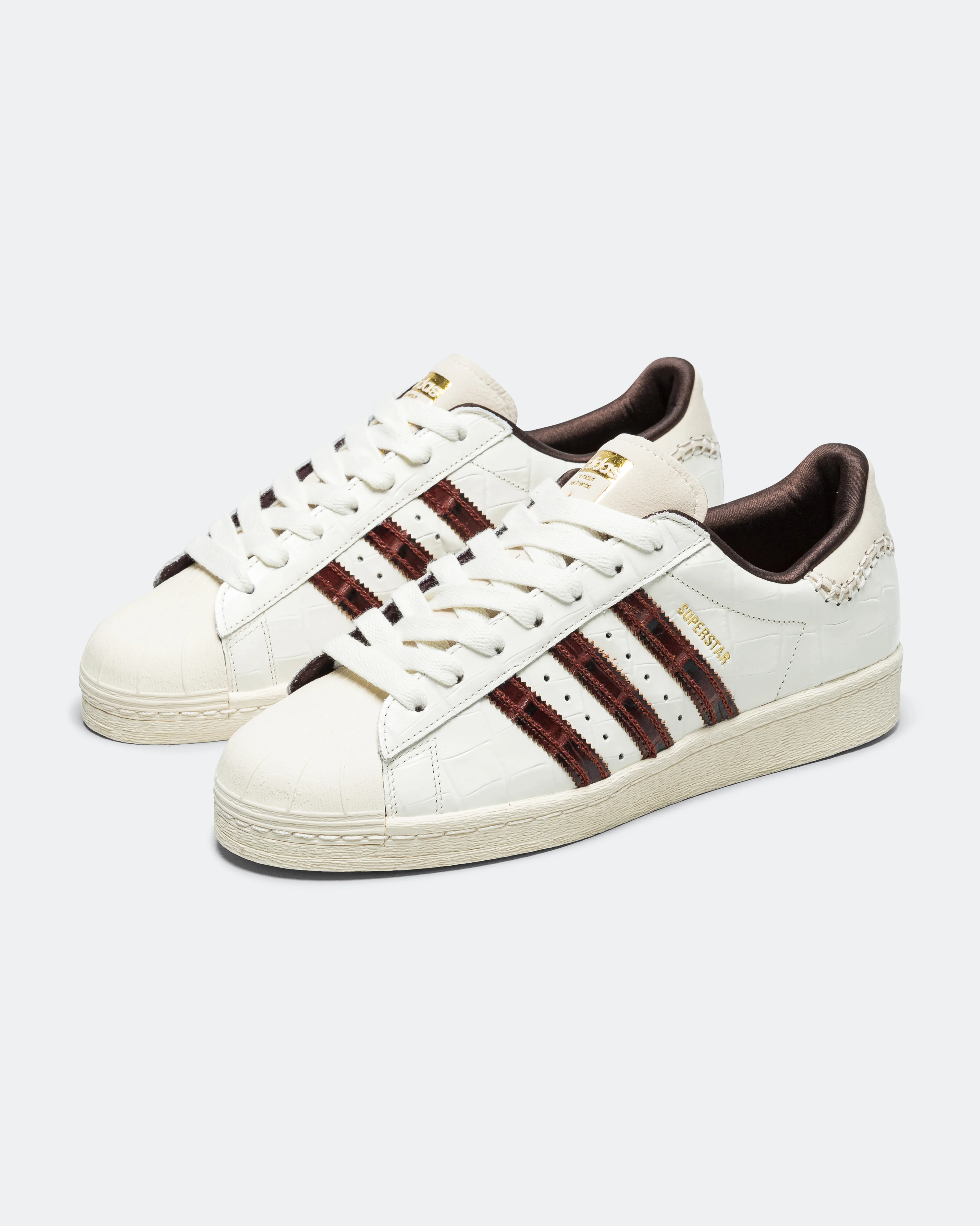 Superstar x Wales Bonner - Wonder White/Fox Brown - Image 2